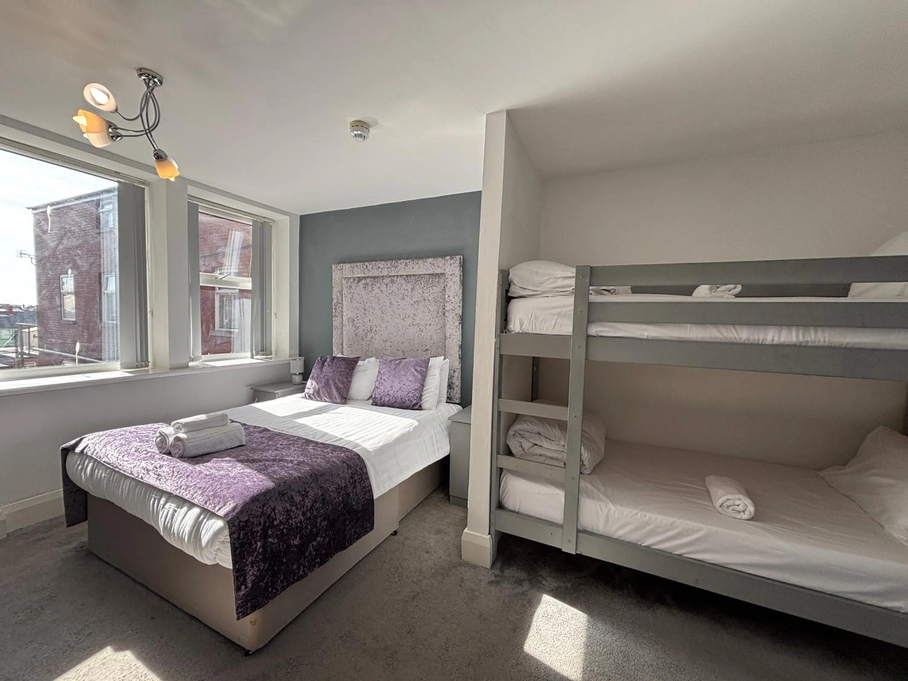 Bed in The Royal Boston Hotel by Compass Hospitality