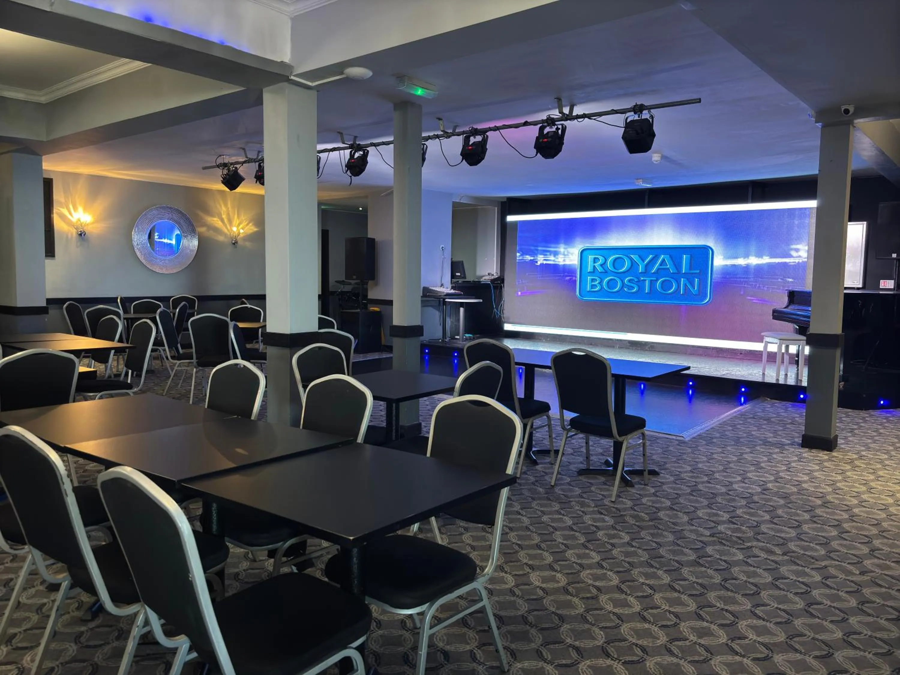 Seating area in The Royal Boston Hotel by Compass Hospitality