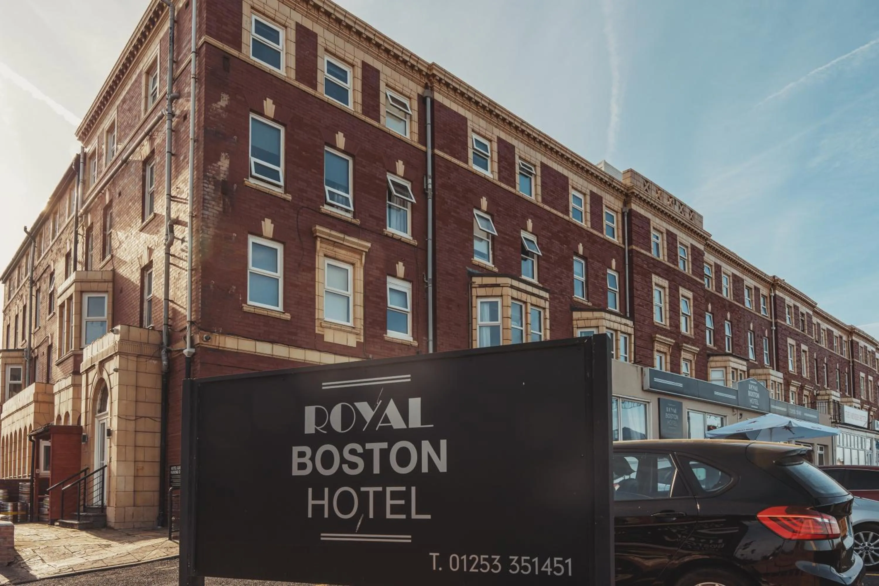 Facade/entrance in The Royal Boston Hotel by Compass Hospitality