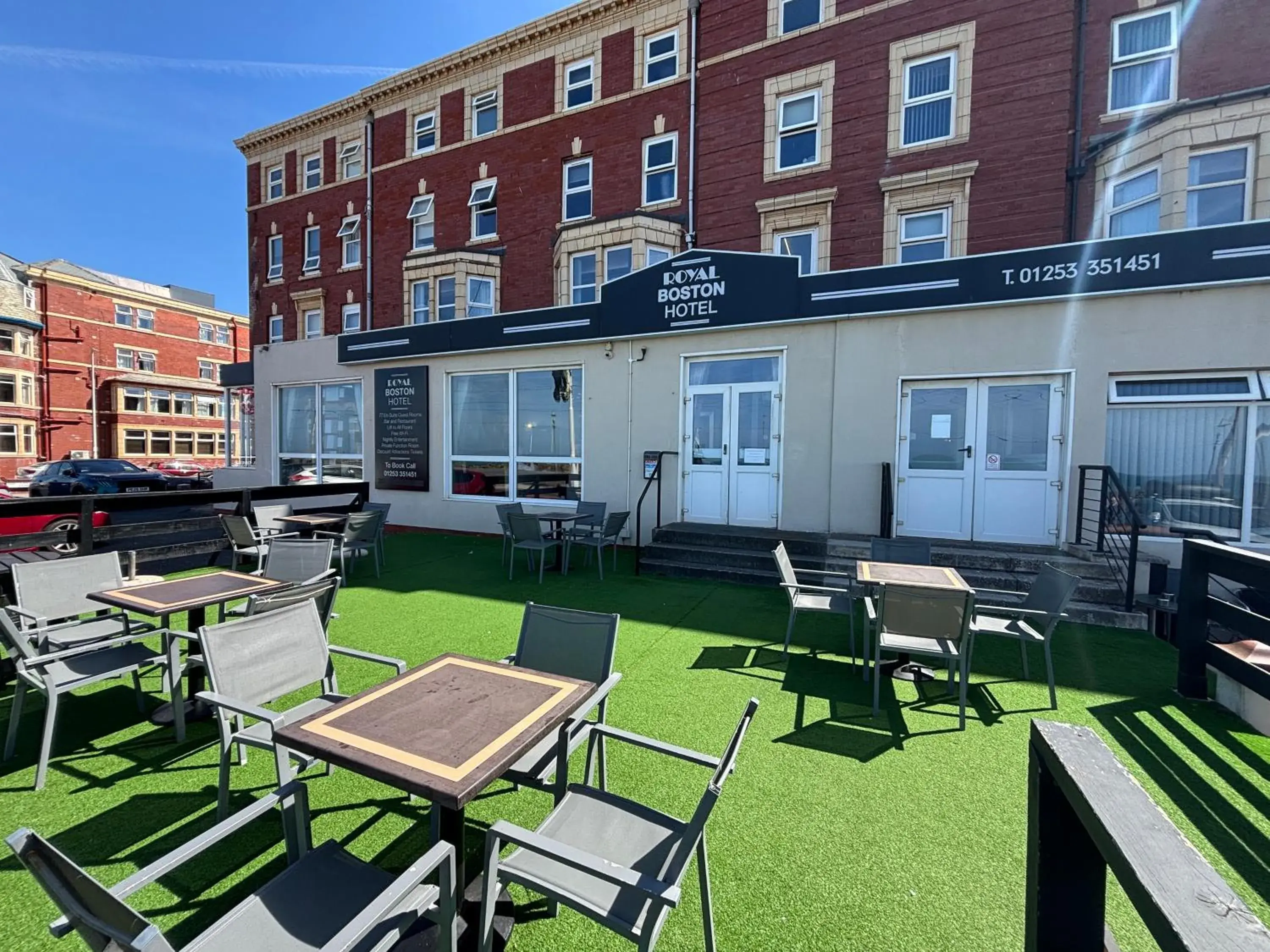 Facade/entrance in The Royal Boston Hotel by Compass Hospitality Facade/entrance in The Royal Boston Hotel by Compass Hospitality