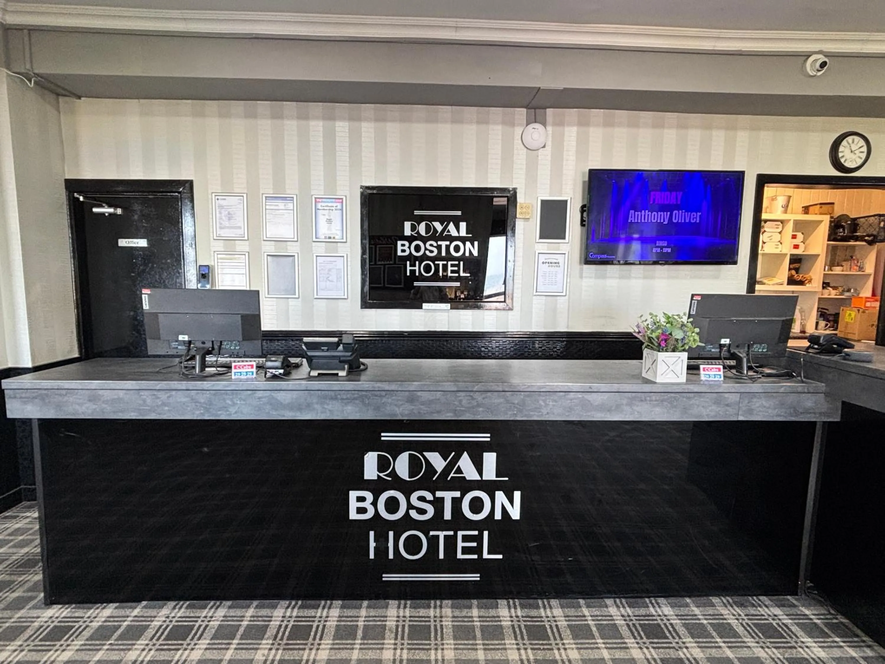 Lobby or reception in The Royal Boston Hotel by Compass Hospitality