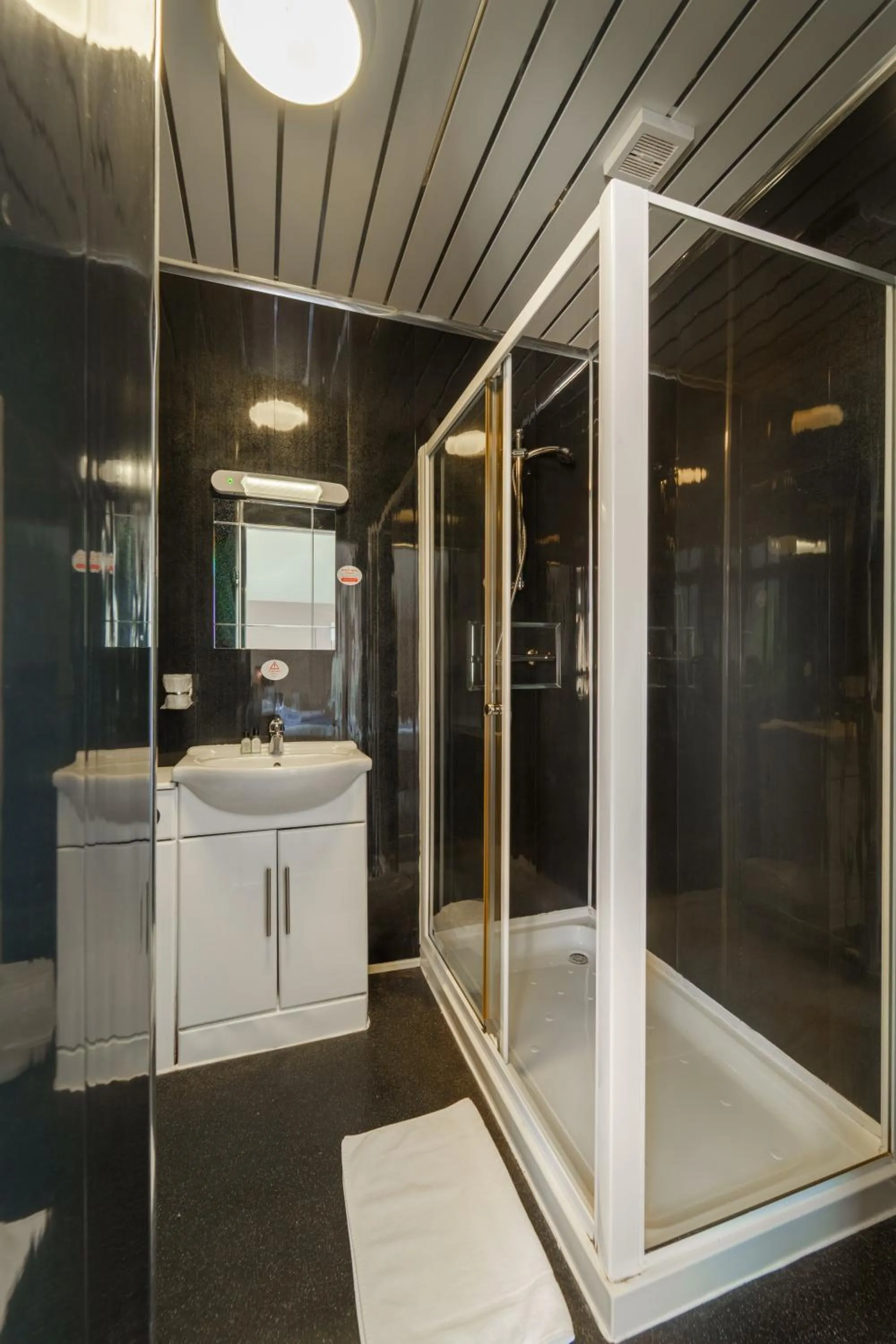 Shower in The Royal Boston Hotel by Compass Hospitality