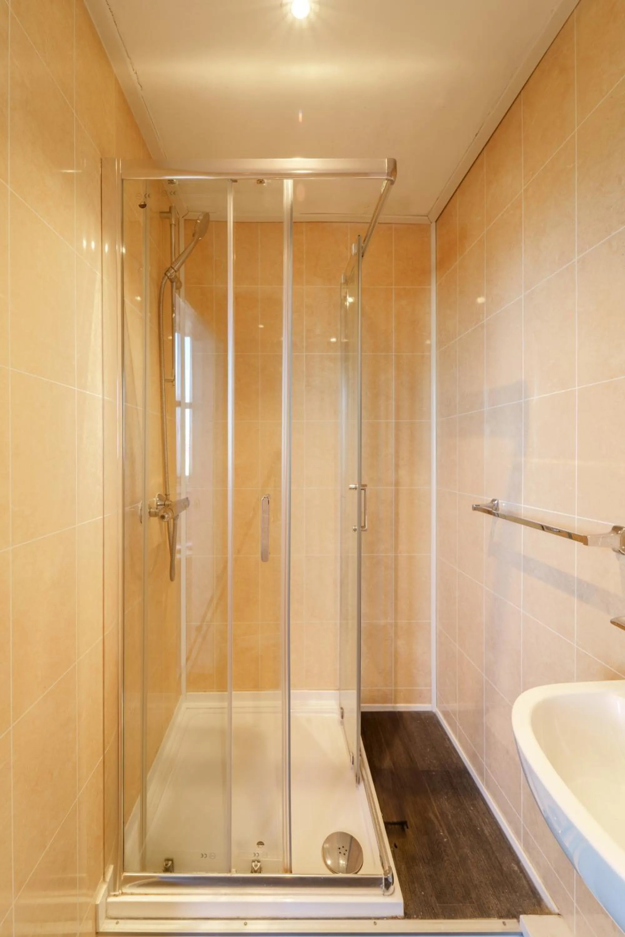 Shower in The Royal Boston Hotel by Compass Hospitality