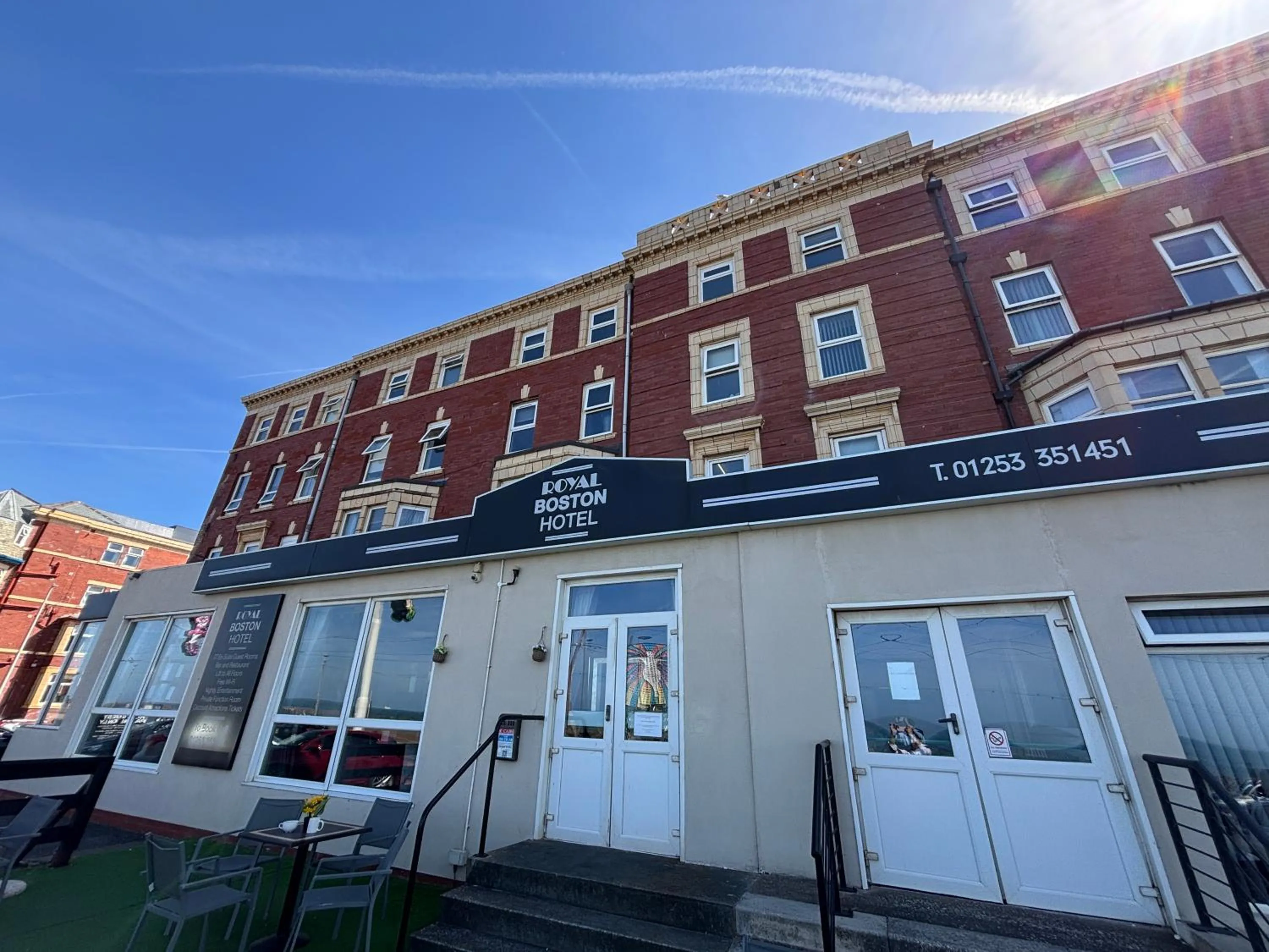 Facade/entrance in The Royal Boston Hotel by Compass Hospitality
