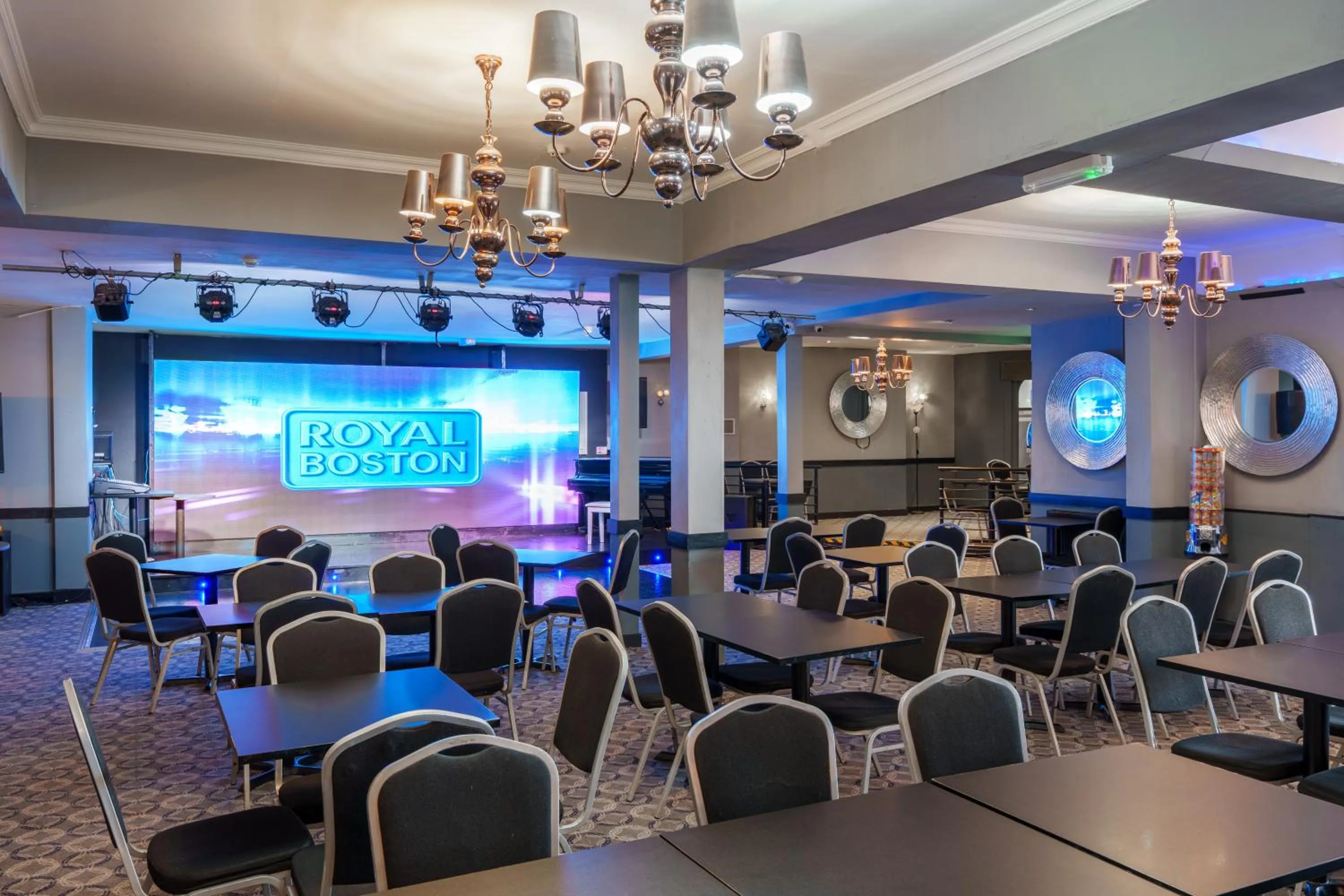 Seating area in The Royal Boston Hotel by Compass Hospitality