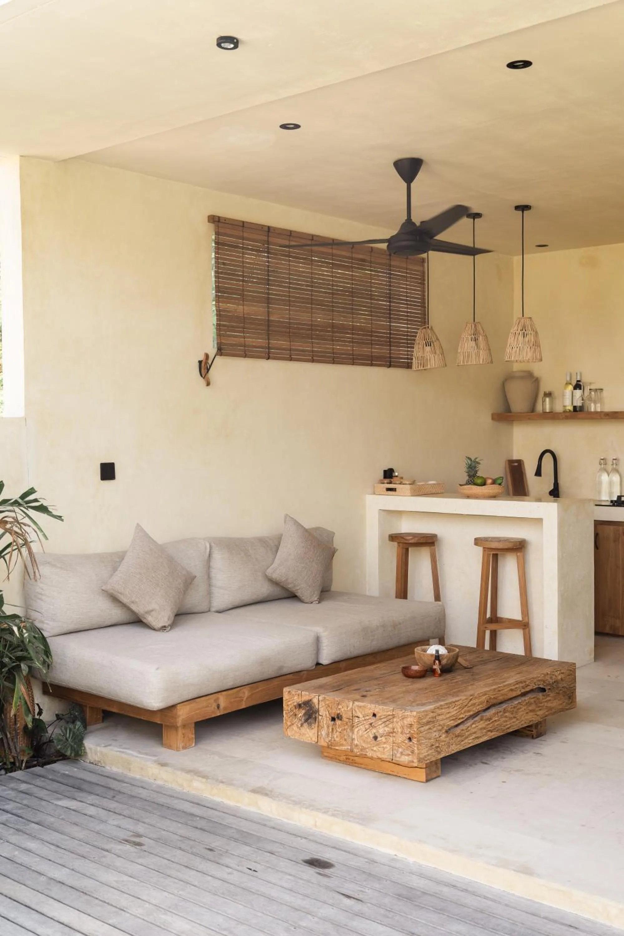 Kitchen or kitchenette in Olea Villas Resort