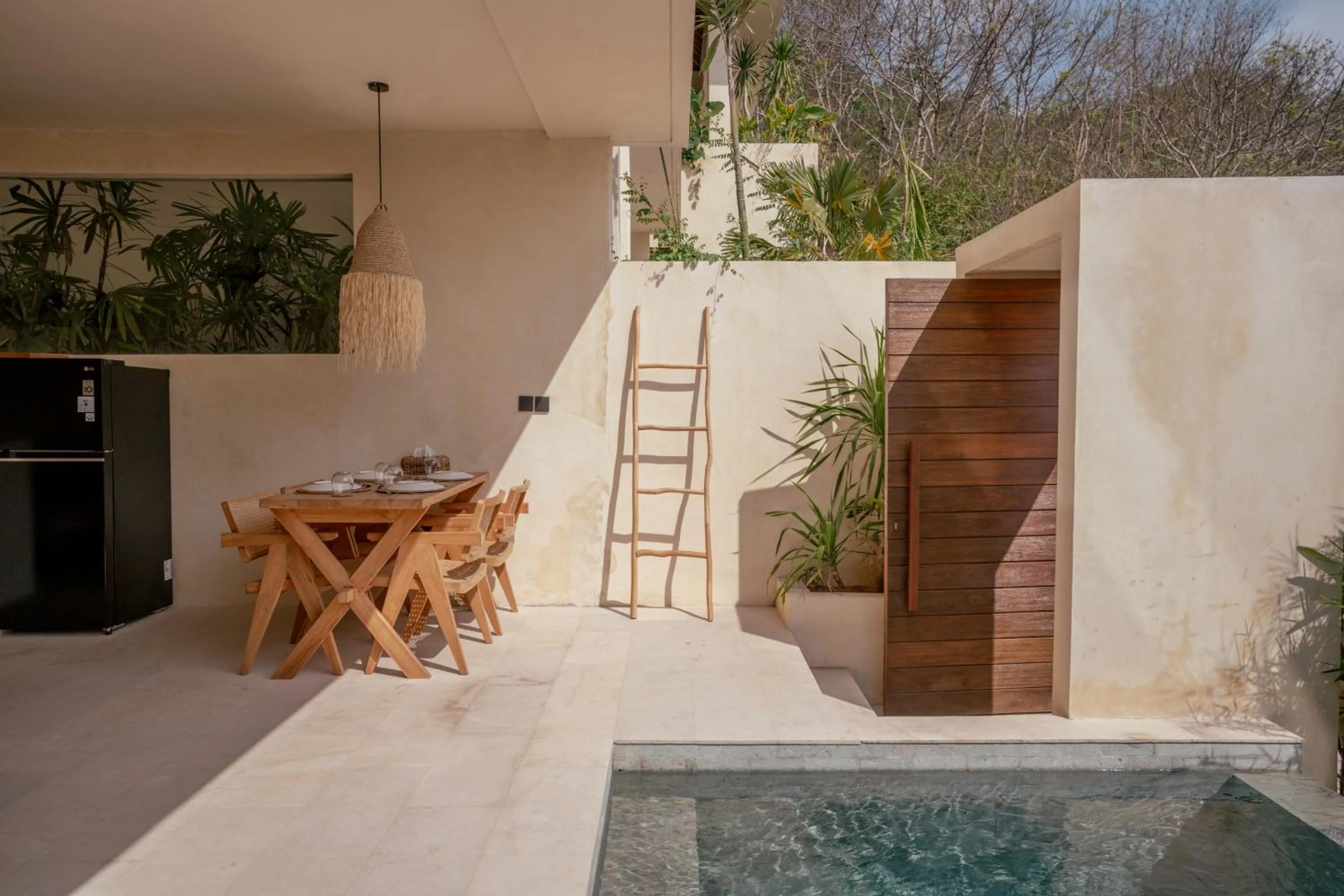Patio in Olea Villas Resort