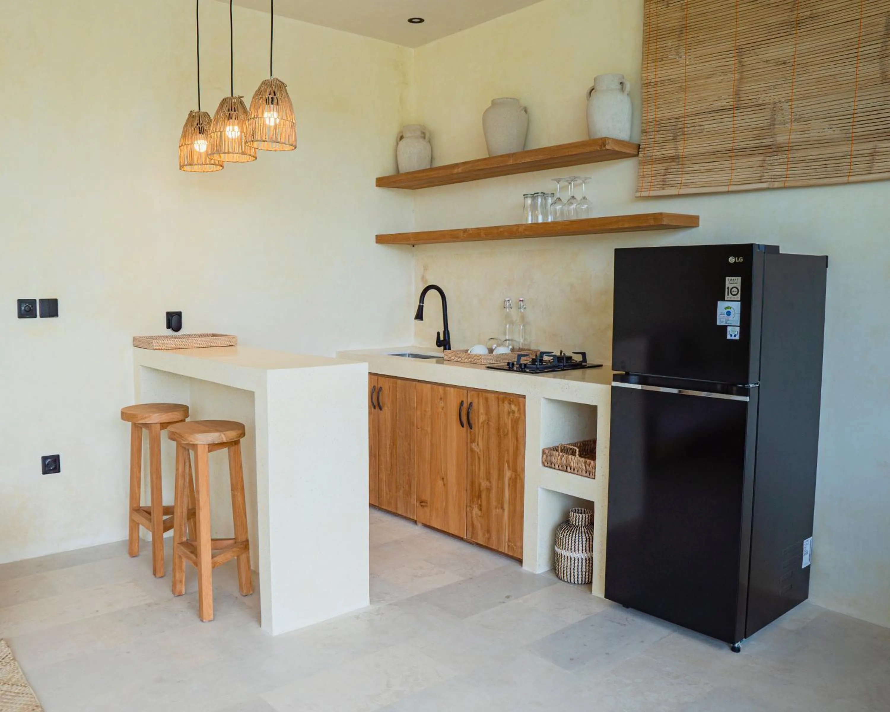 Kitchen or kitchenette in Olea Villas Resort