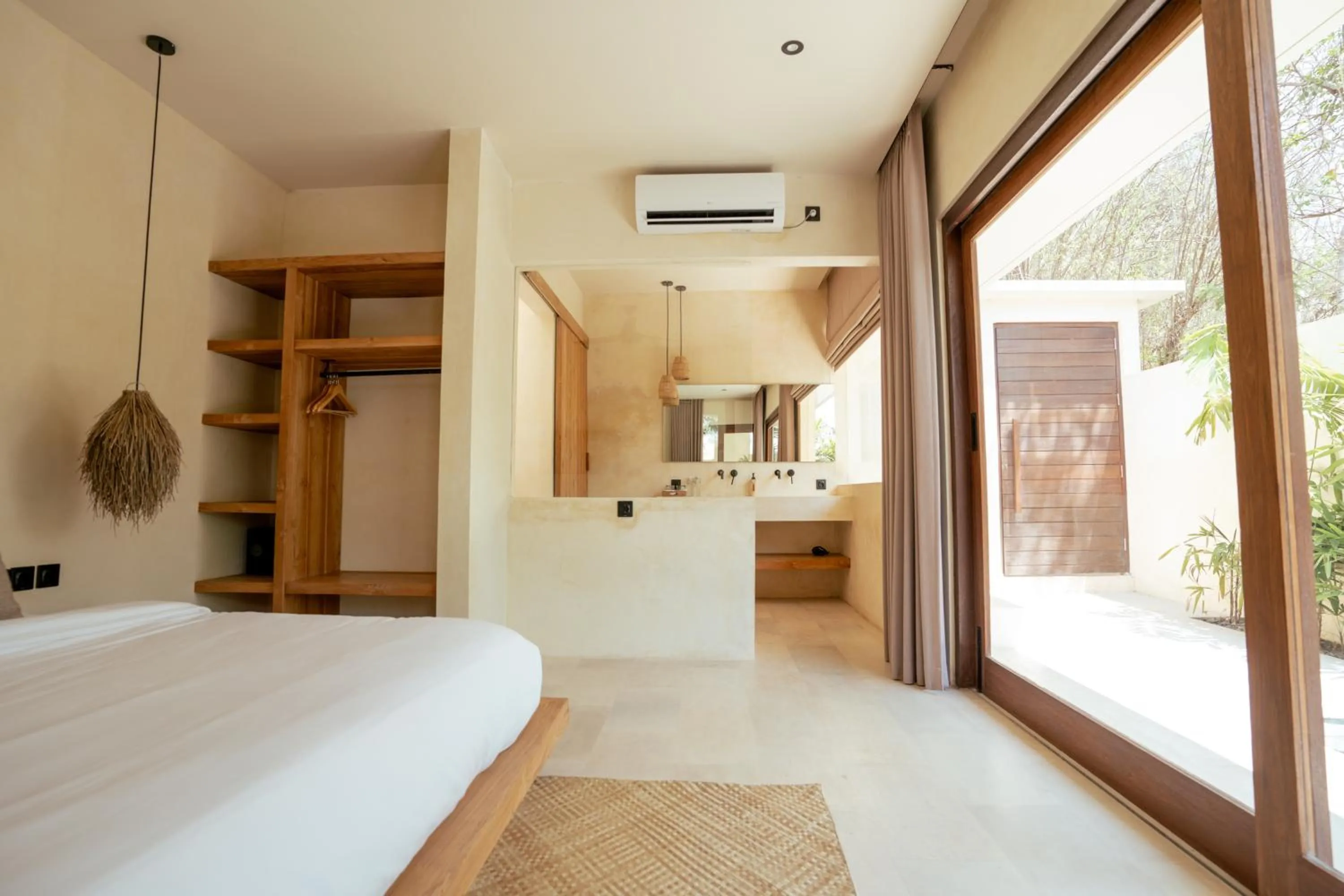 Bed in Olea Villas Resort