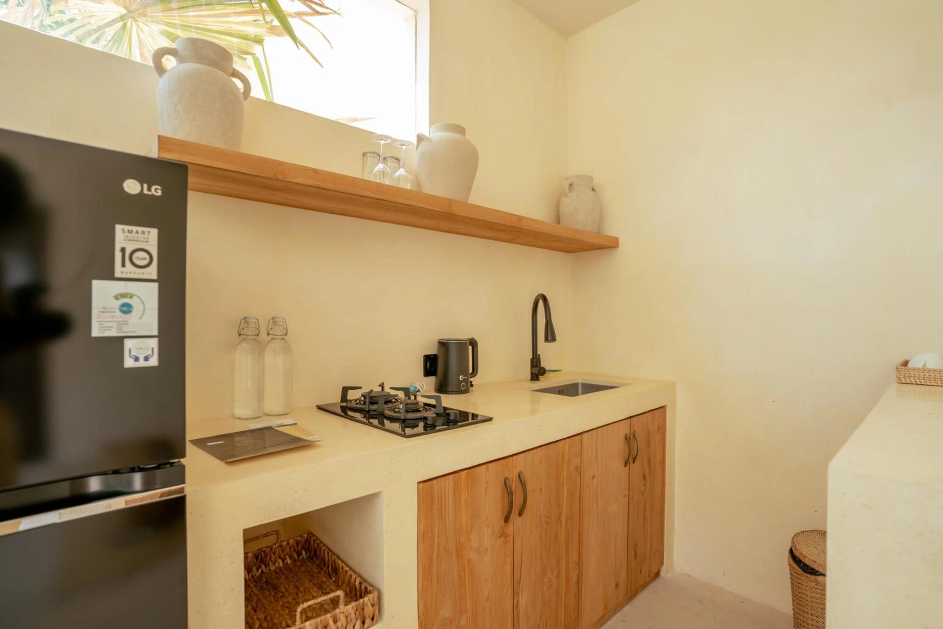 Kitchen or kitchenette in Olea Villas Resort