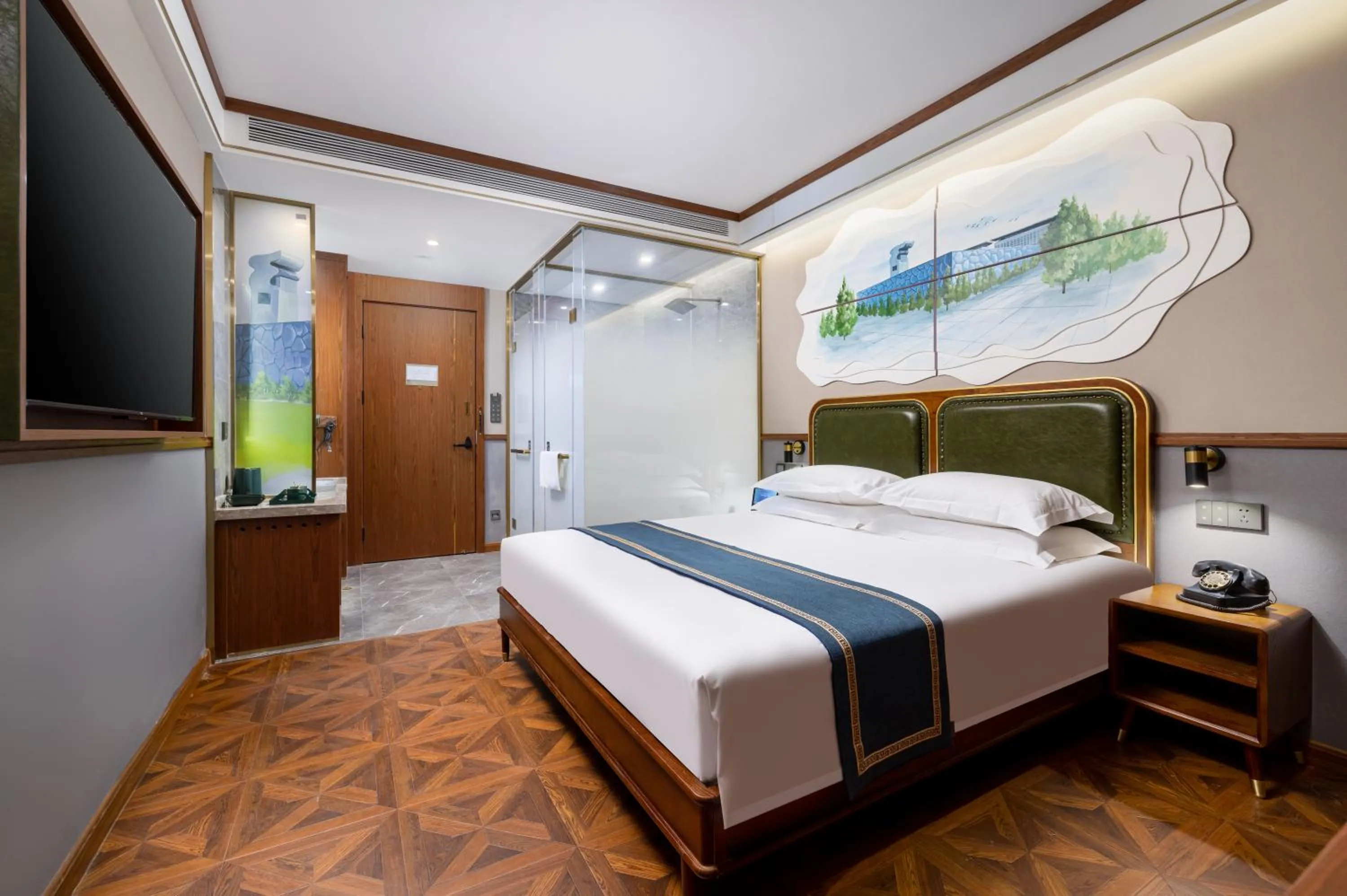 Photo of the whole room, Bed in Nostalgia S Hotel Beijing National Convention Center