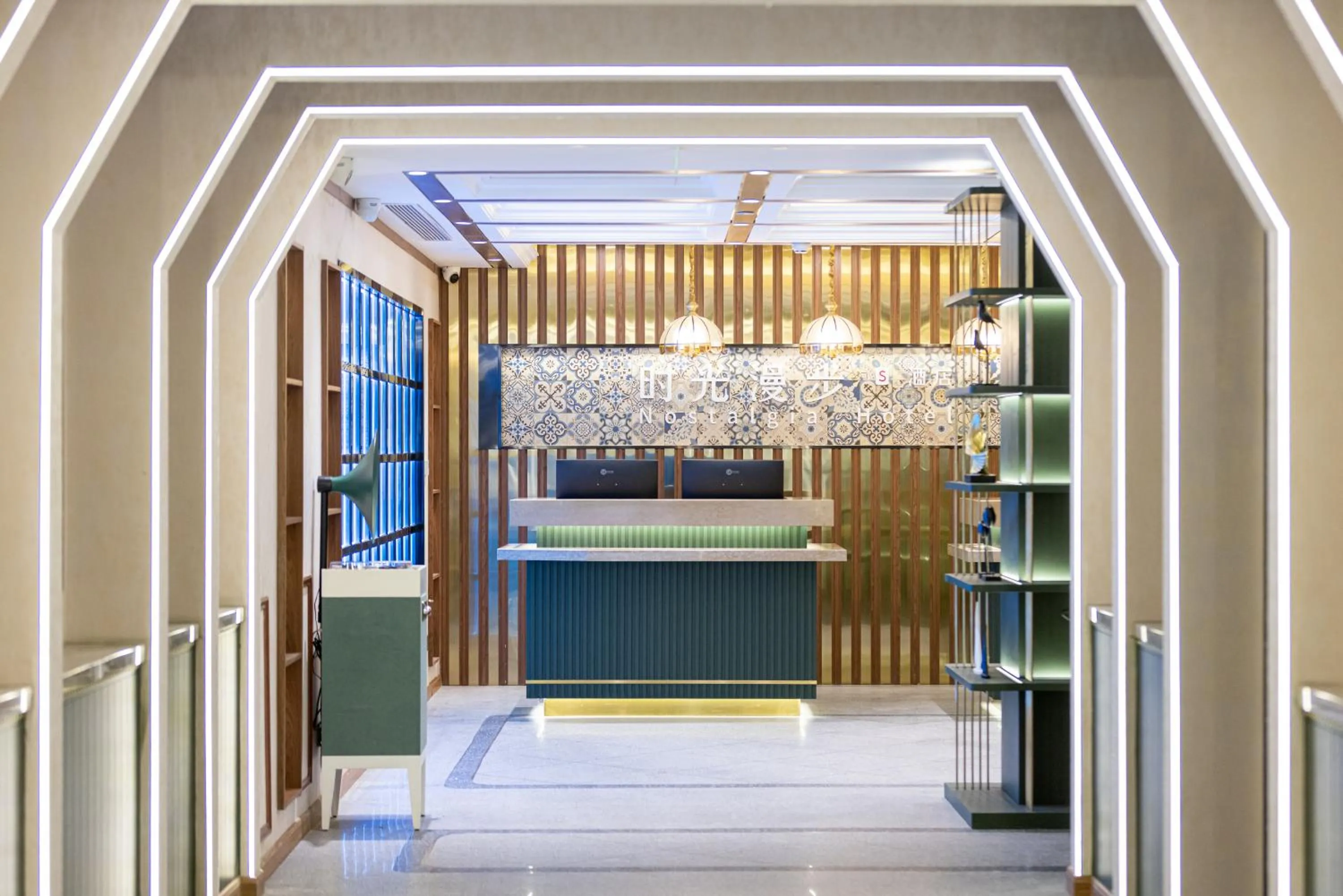 Lobby or reception in Nostalgia S Hotel Beijing National Convention Center