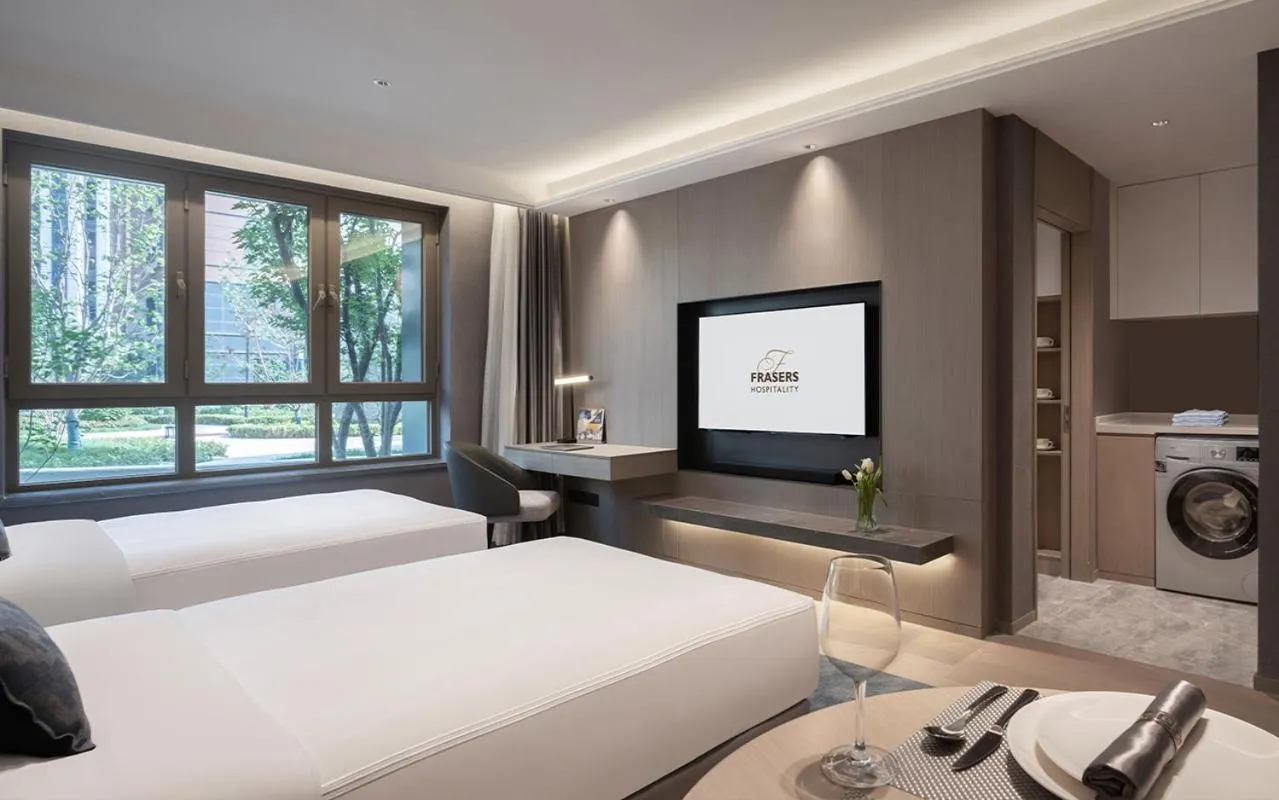 Bed in Fraser Residence Tianjin