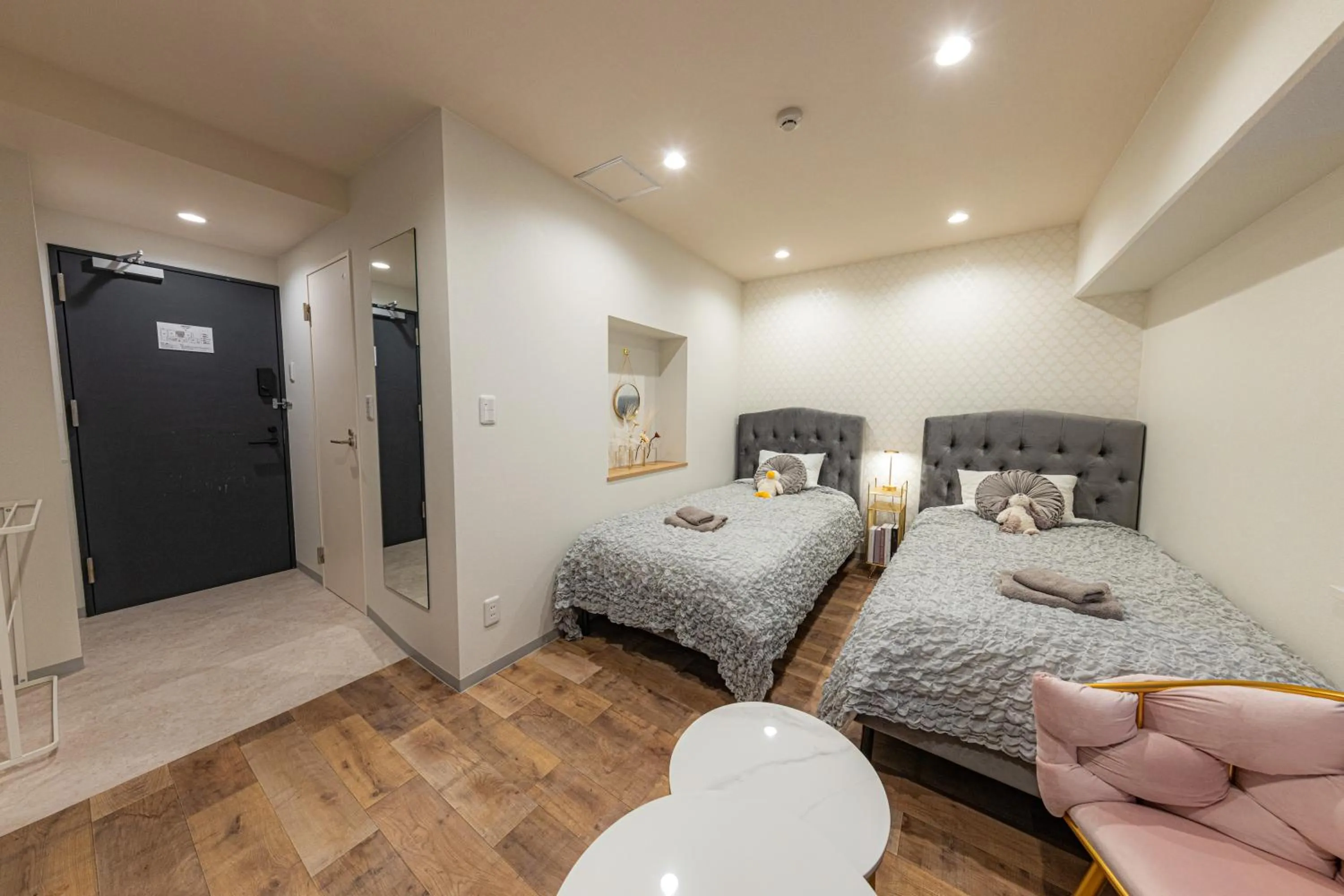 Bedroom, Bed in Inn The Omotesando