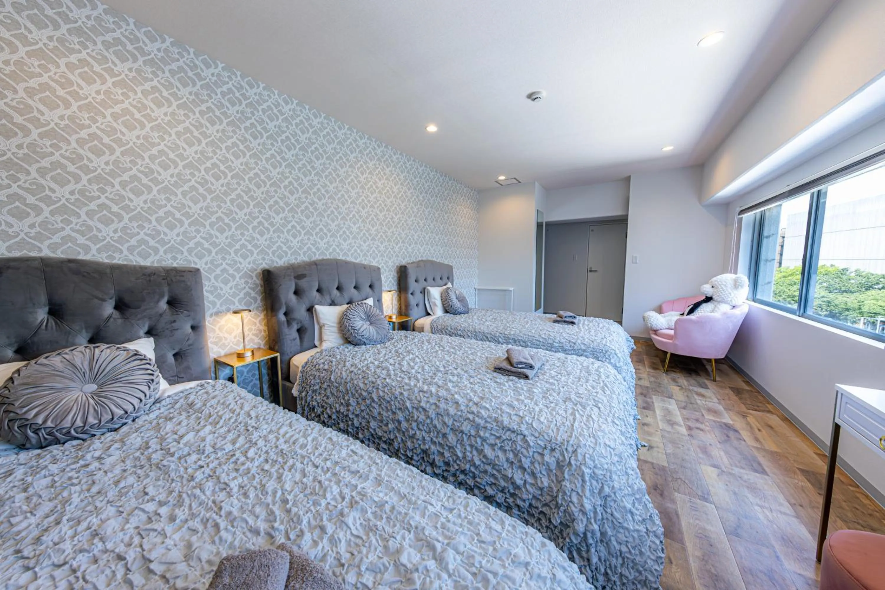 Bedroom, Bed in Inn The Omotesando