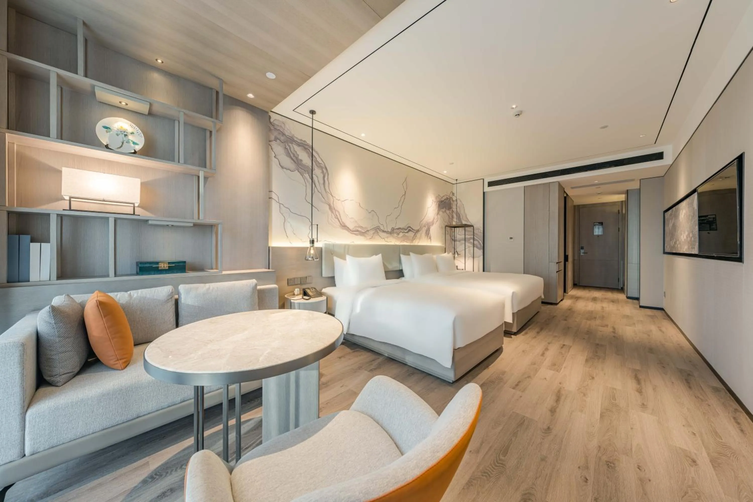 Bed in Yunheyebo Hotel - South Gate of Bell and Drum Tower