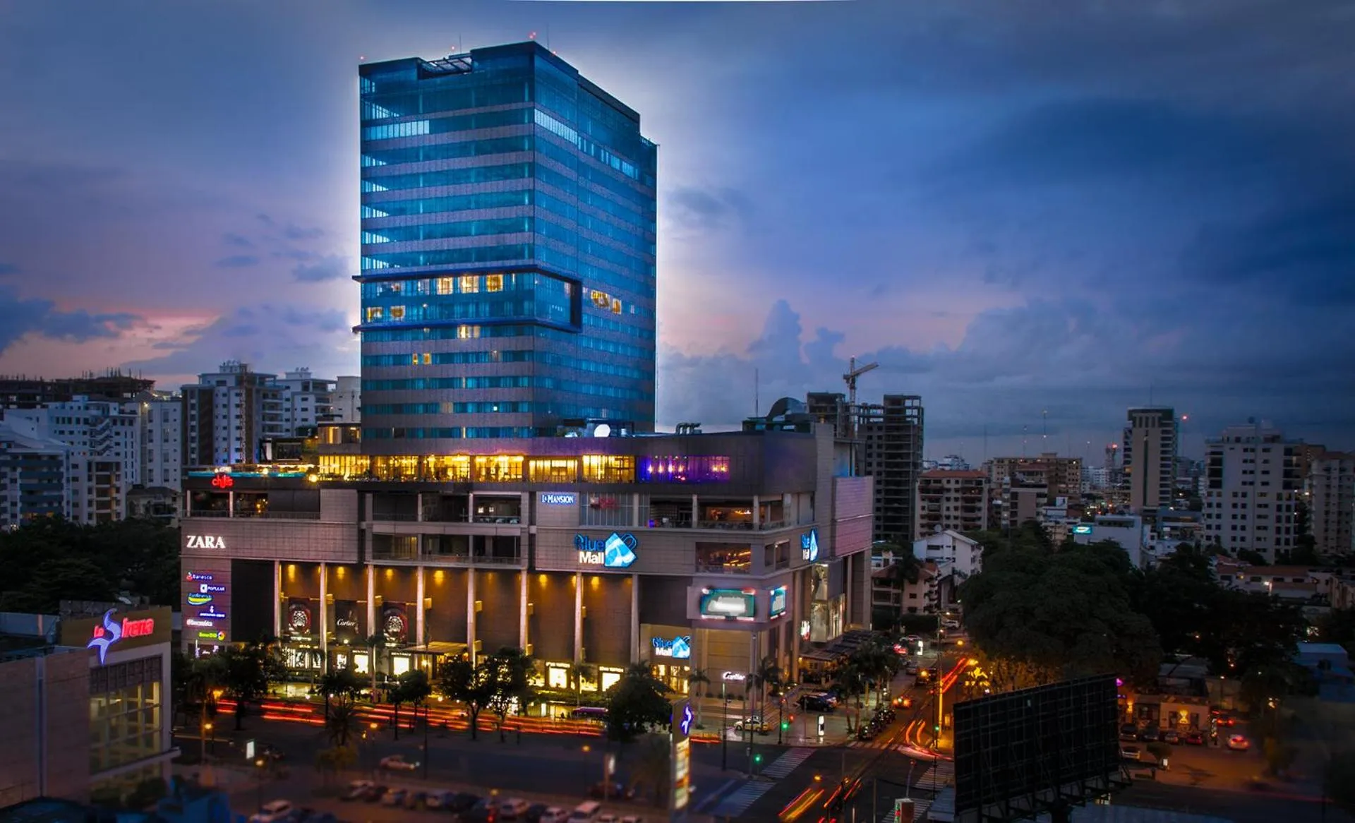 Property building in JW Marriott Hotel Santo Domingo
