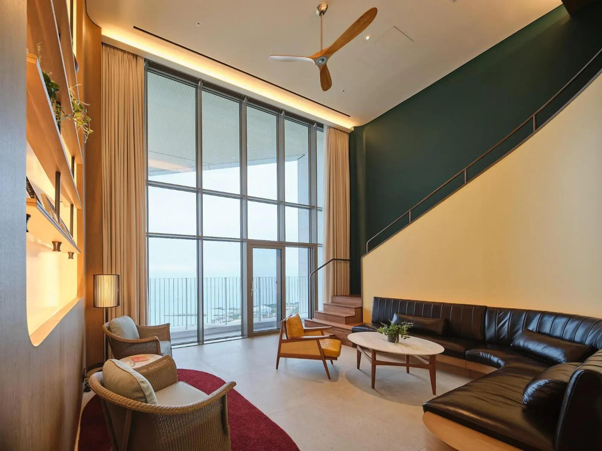 Living room in Ananti at Busan Village Living room in Ananti at Busan Village