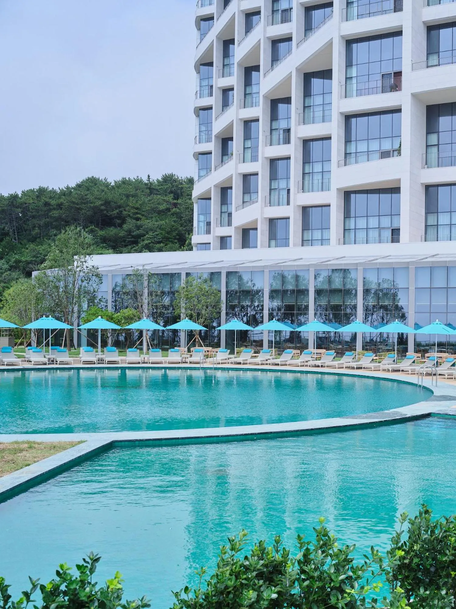 Swimming pool in Ananti at Busan Village