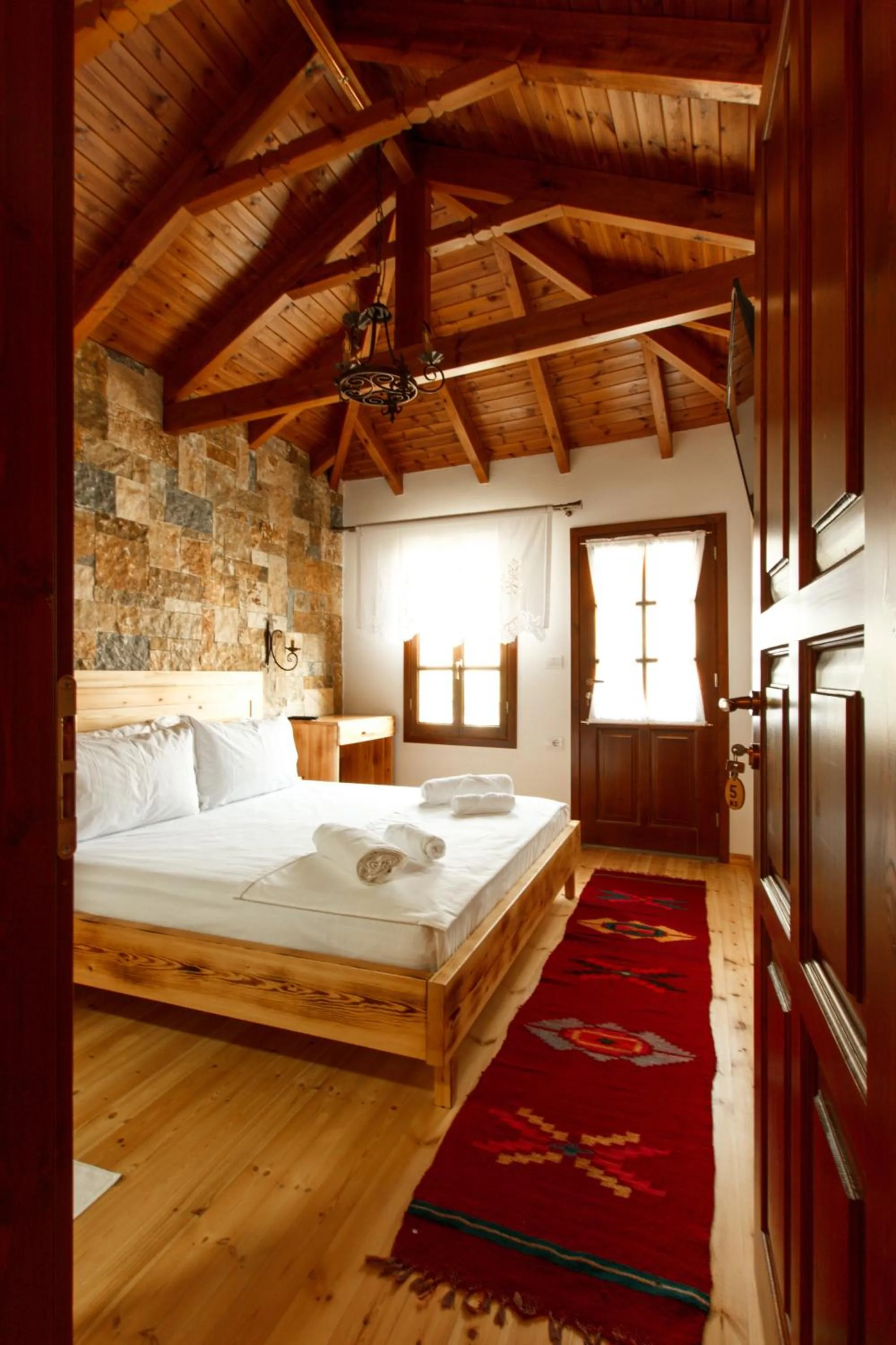 Bed in Hotel Sarajet 1821