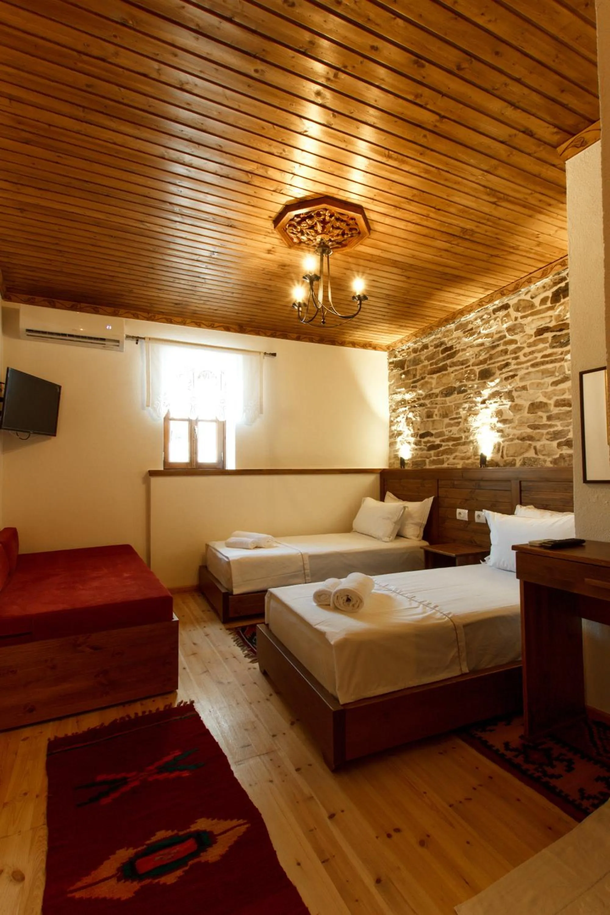 Bed in Hotel Sarajet 1821