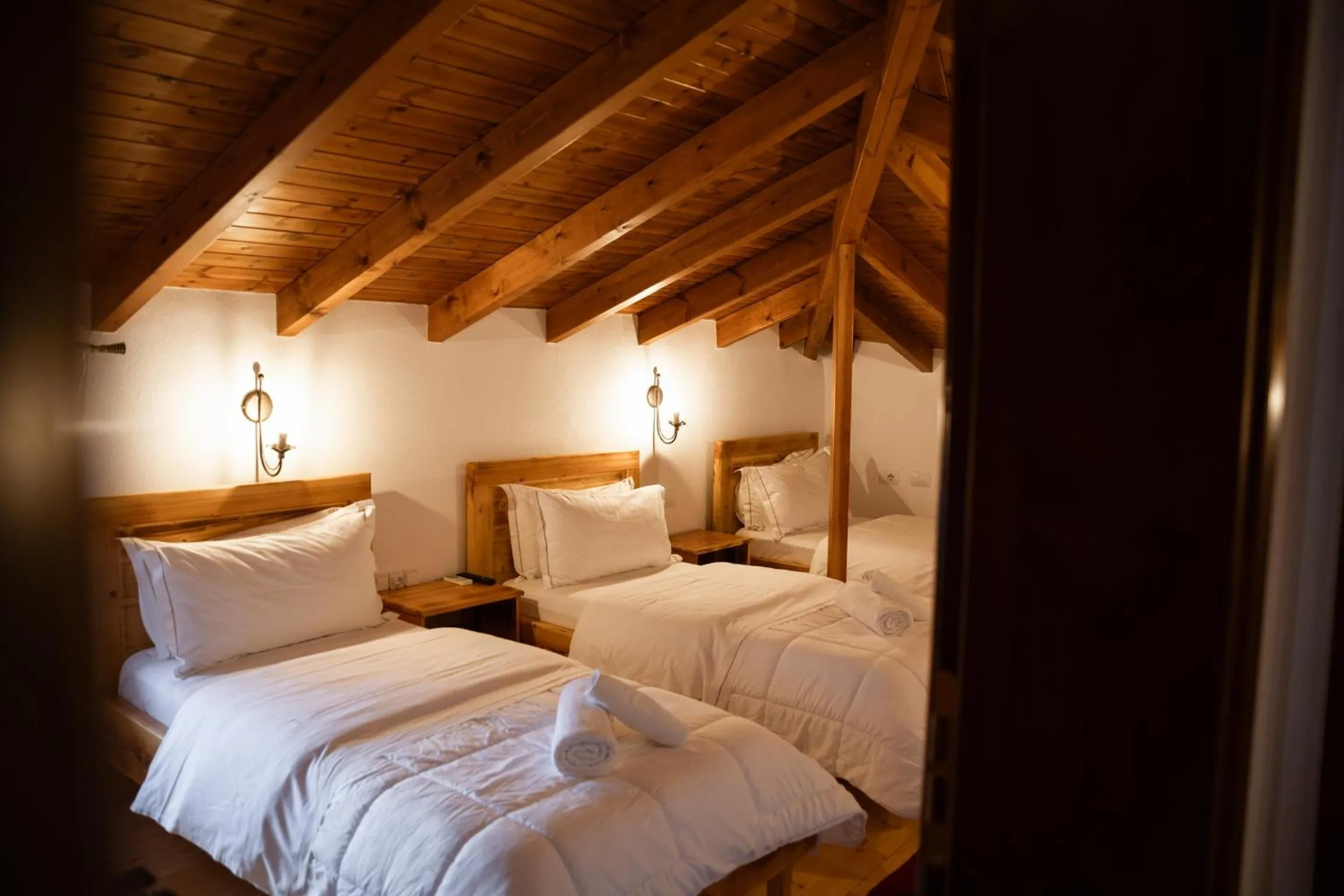 Bed in Hotel Sarajet 1821