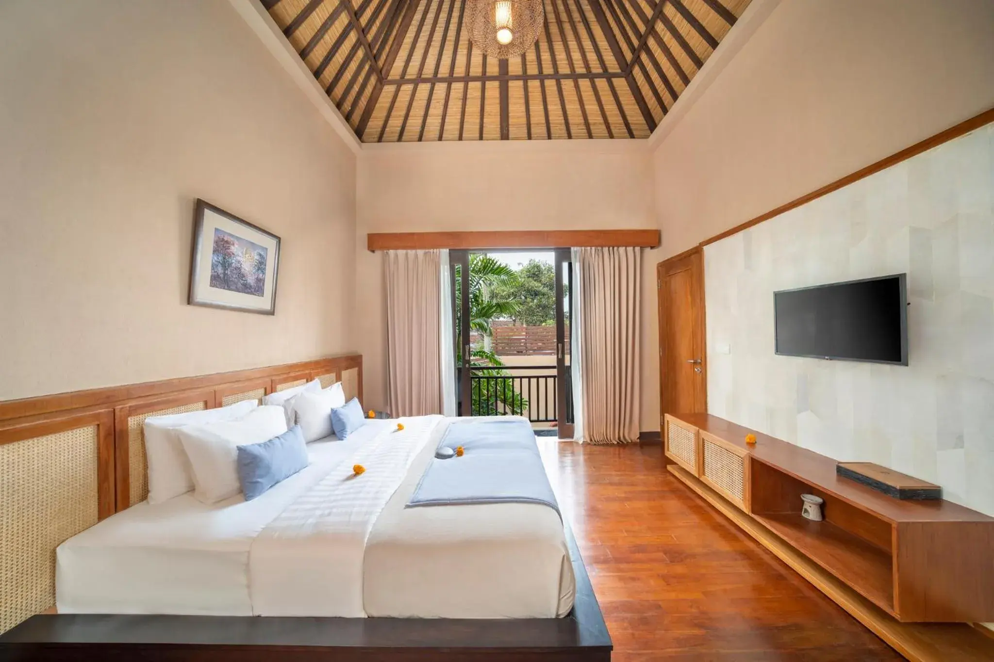 Bedroom, Bed in Canggu Circle Villa by Ini Vie Hospitality Bedroom, Bed in Canggu Circle Villa by Ini Vie Hospitality
