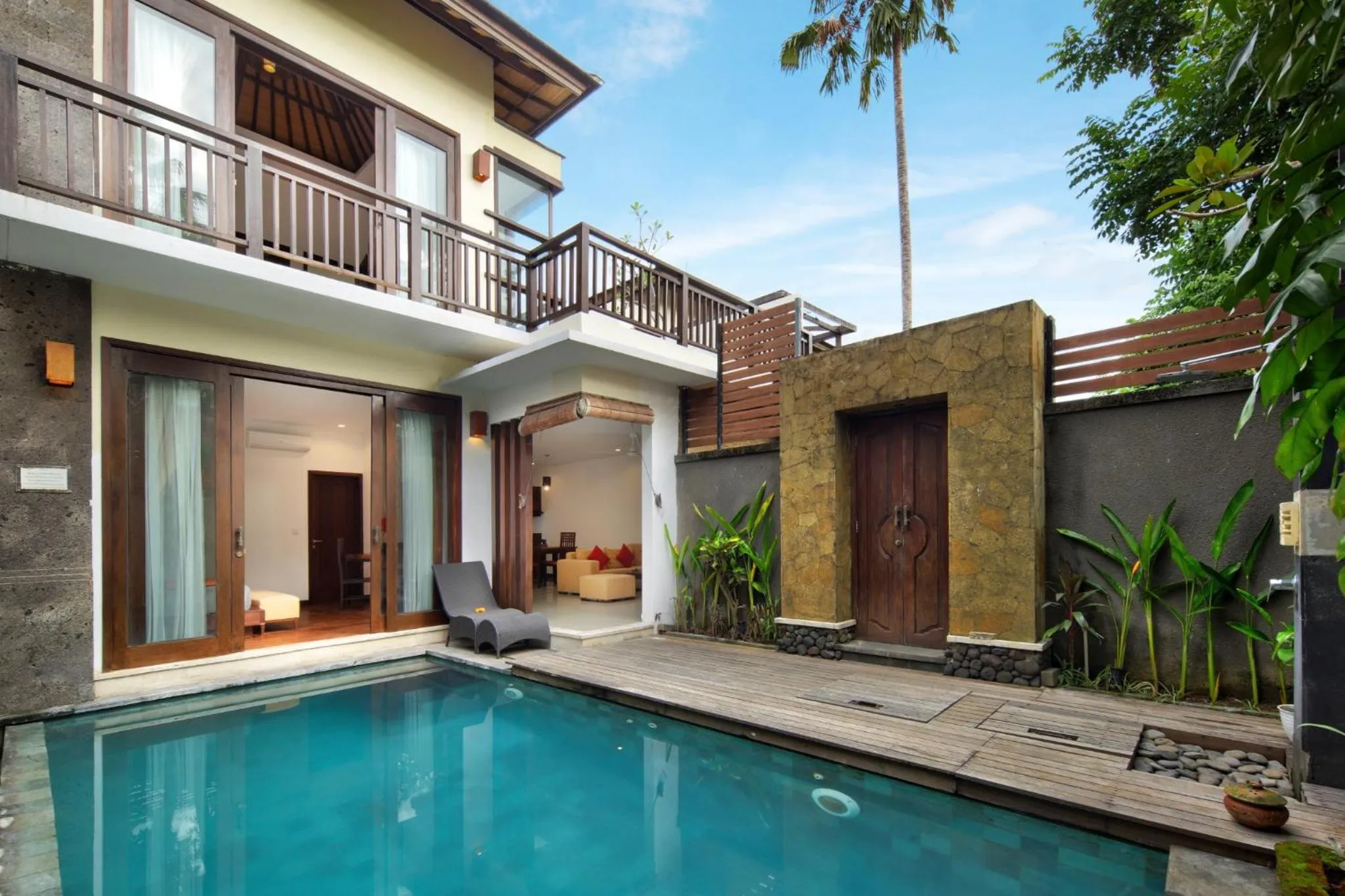 Swimming pool in Canggu Circle Villa by Ini Vie Hospitality
