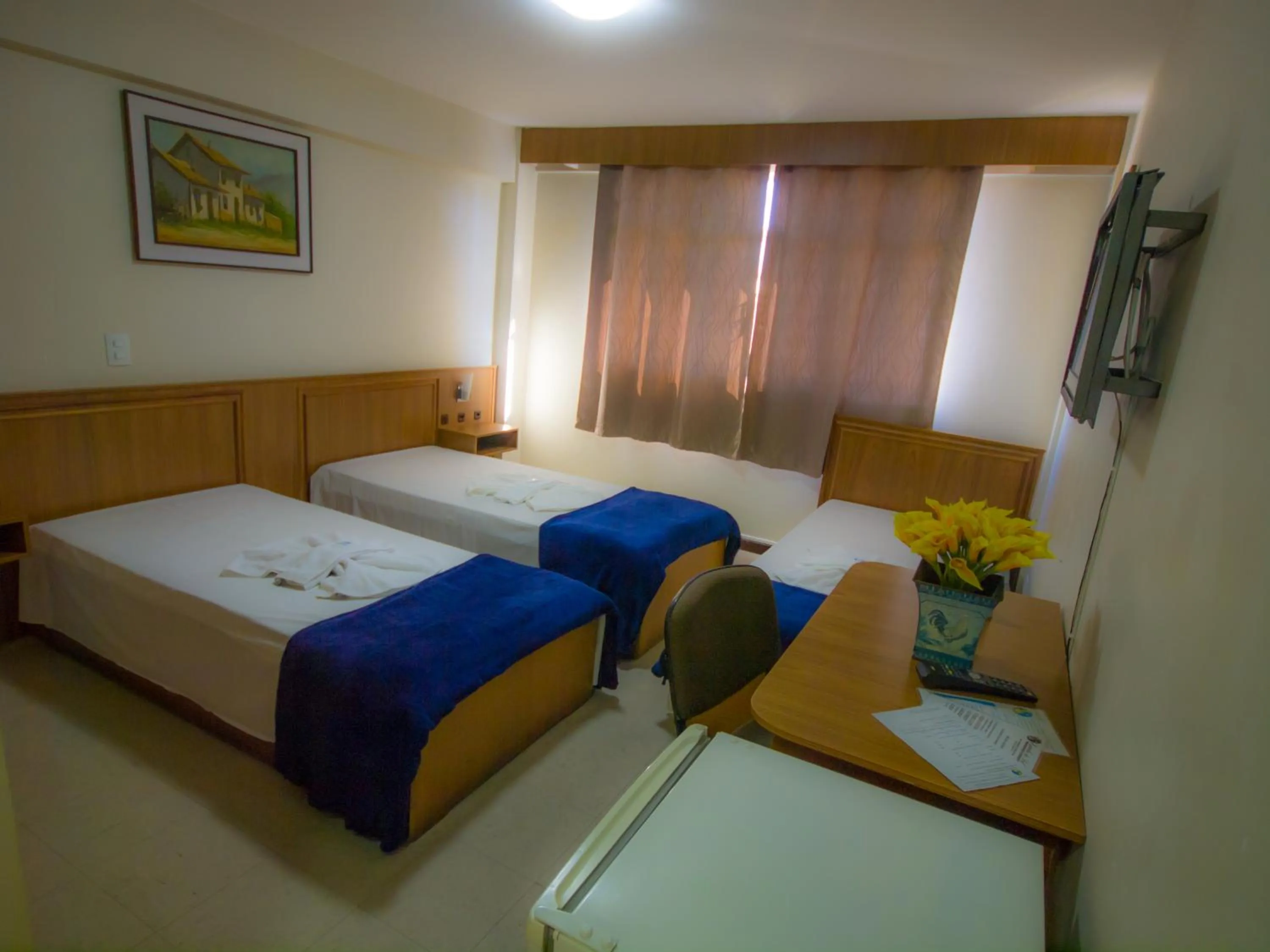 Photo of the whole room, Bed in Estrela do Sul Hotel