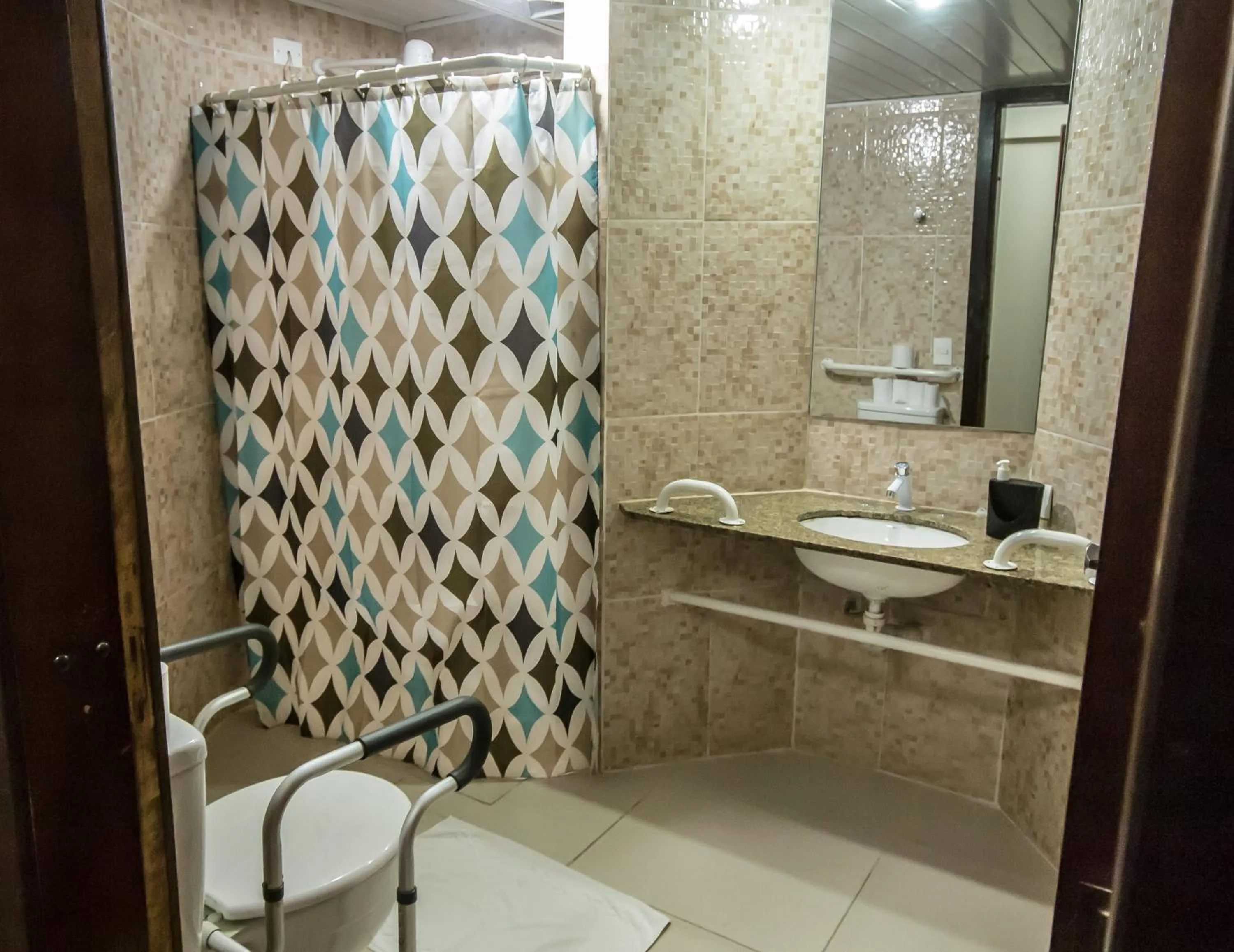 Facility for disabled guests in Estrela do Sul Hotel