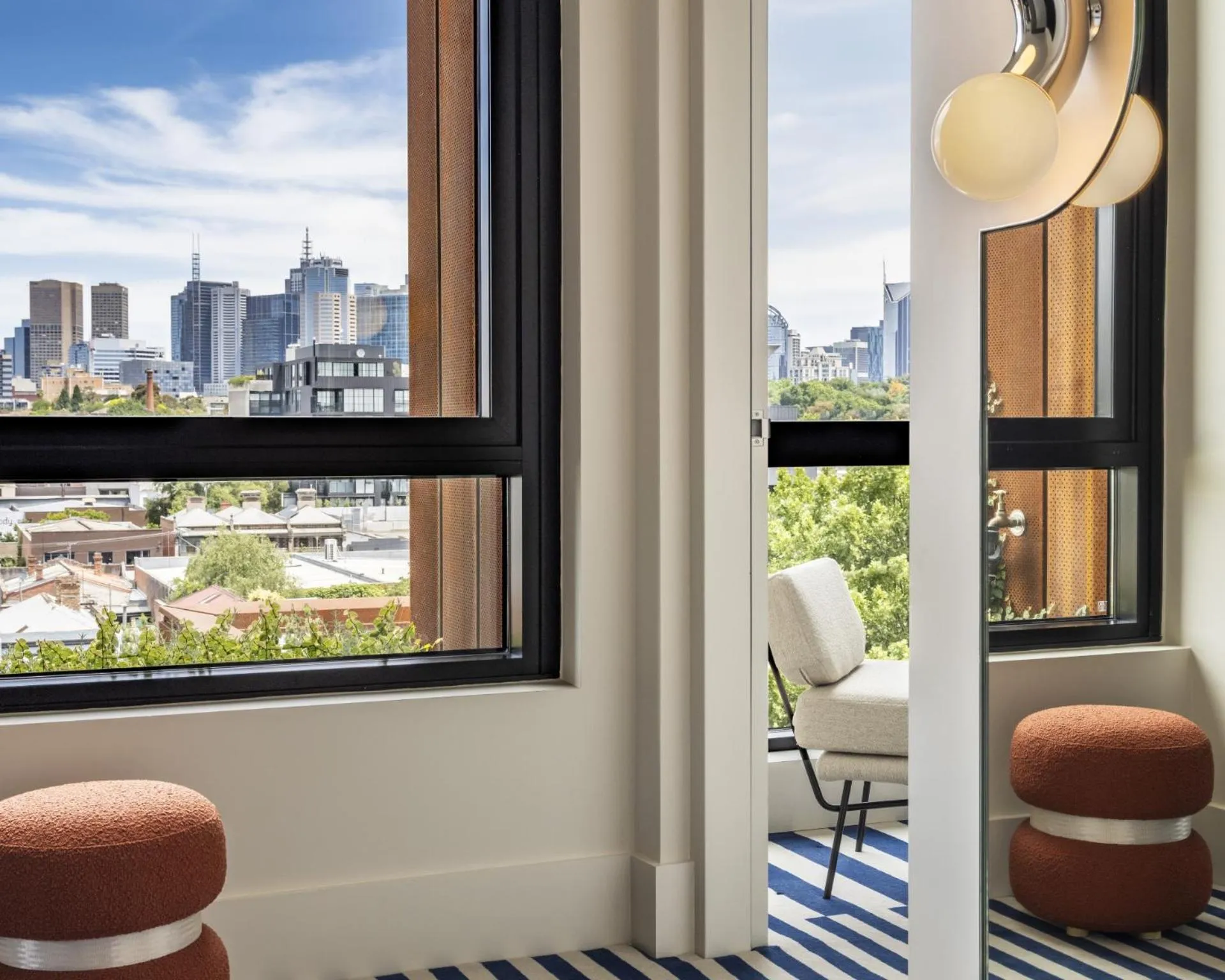 City view in The StandardX, Melbourne