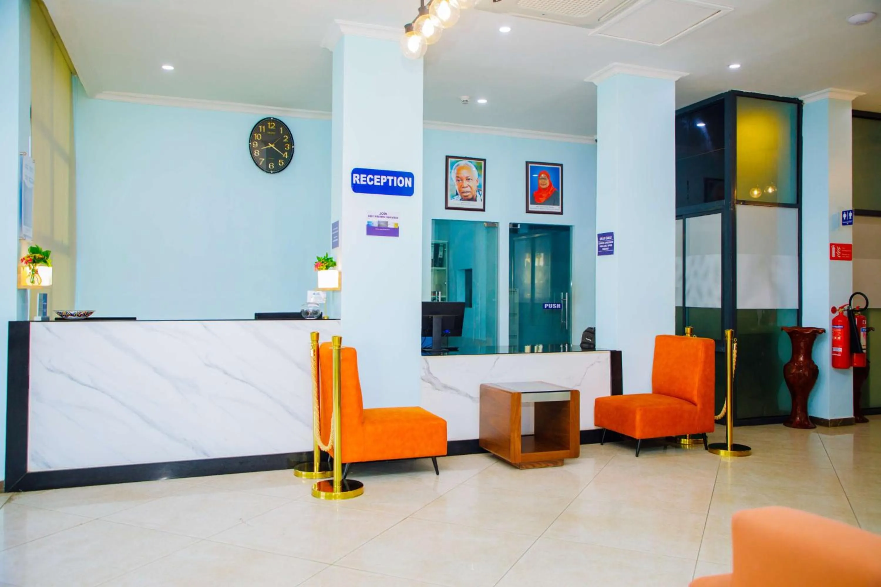 Lobby or reception in Best Western Dodoma City Hotel