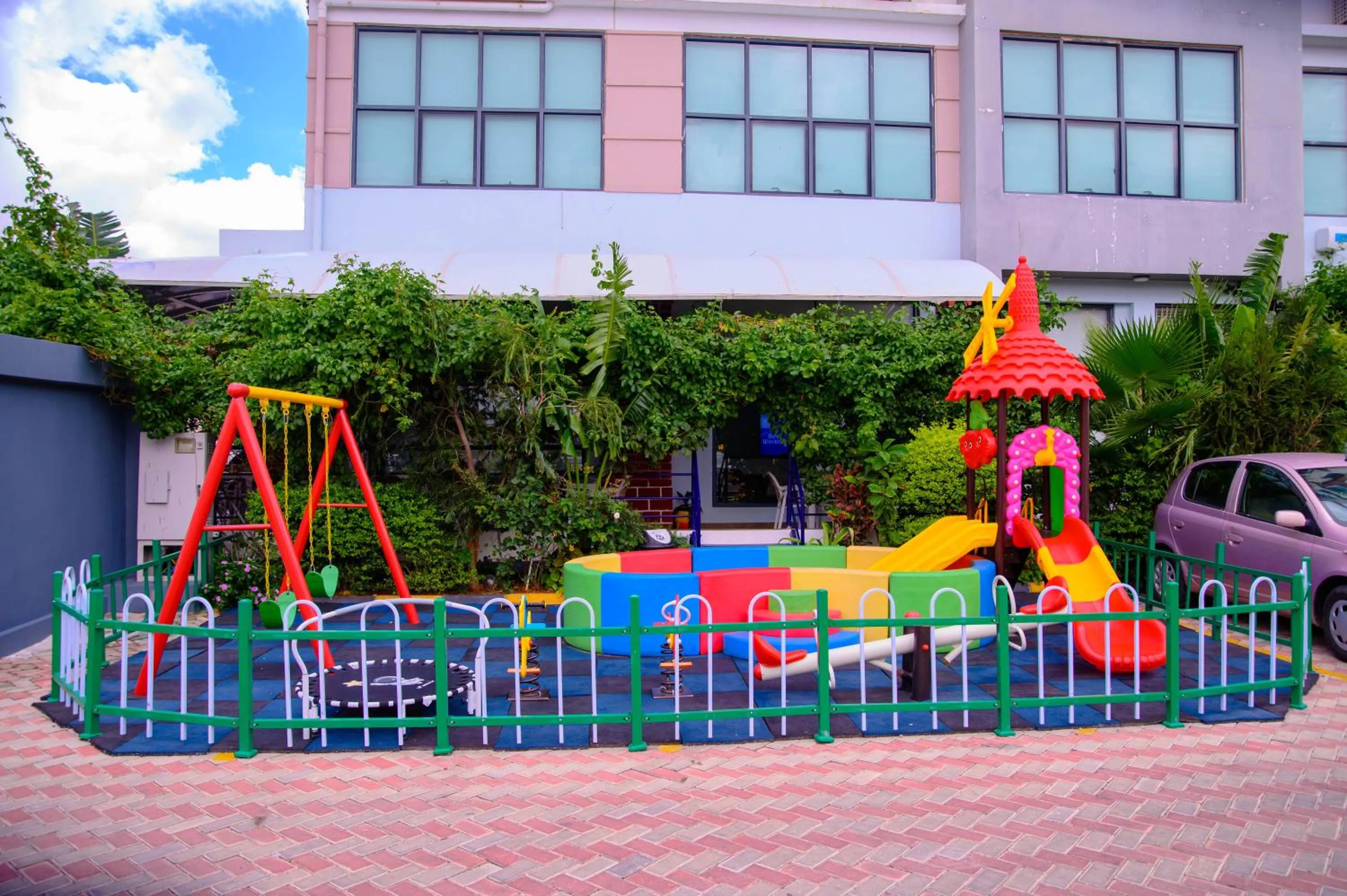 Children play ground in Best Western Dodoma City Hotel