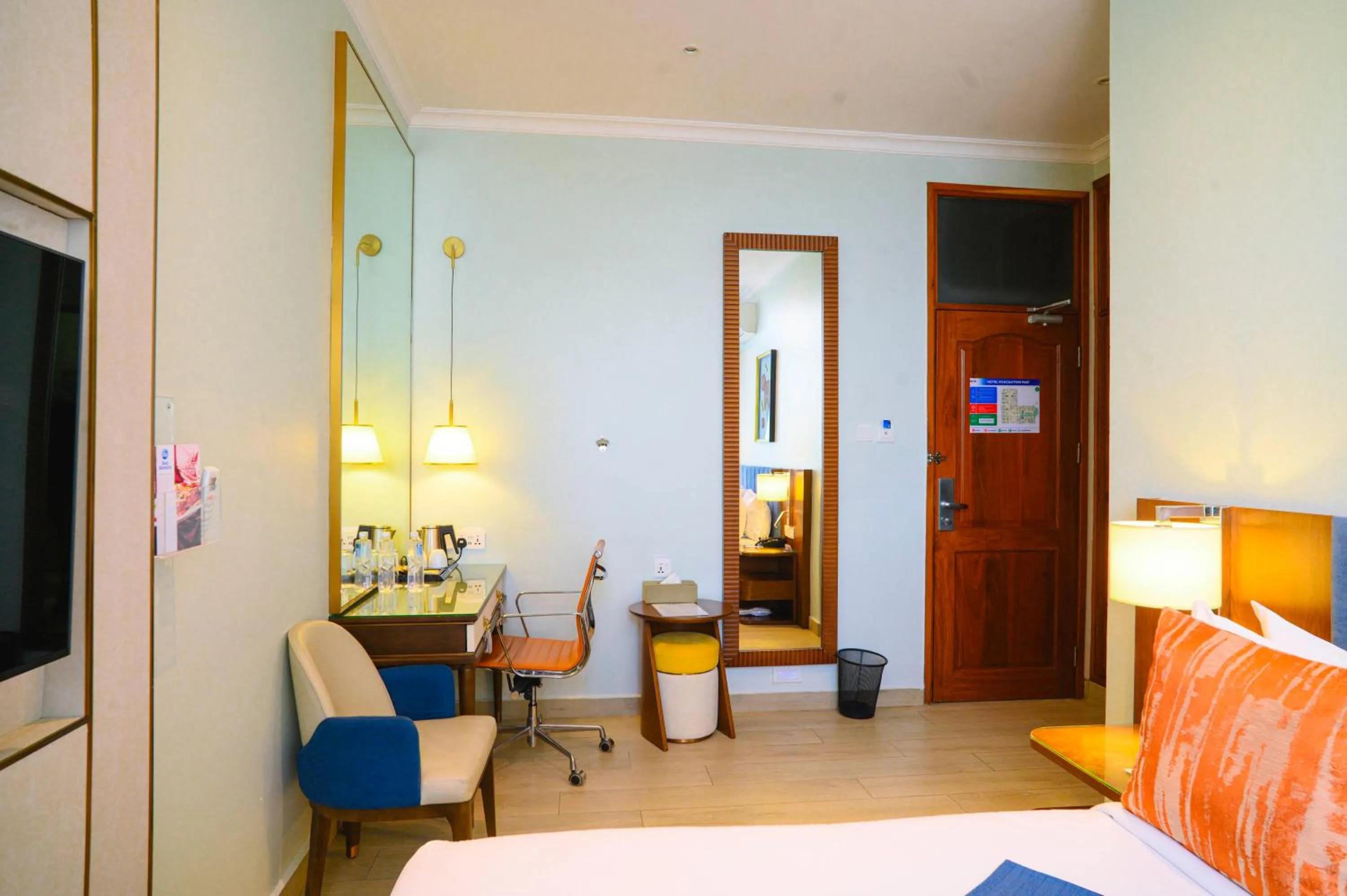 Seating area, Bed in Best Western Dodoma City Hotel