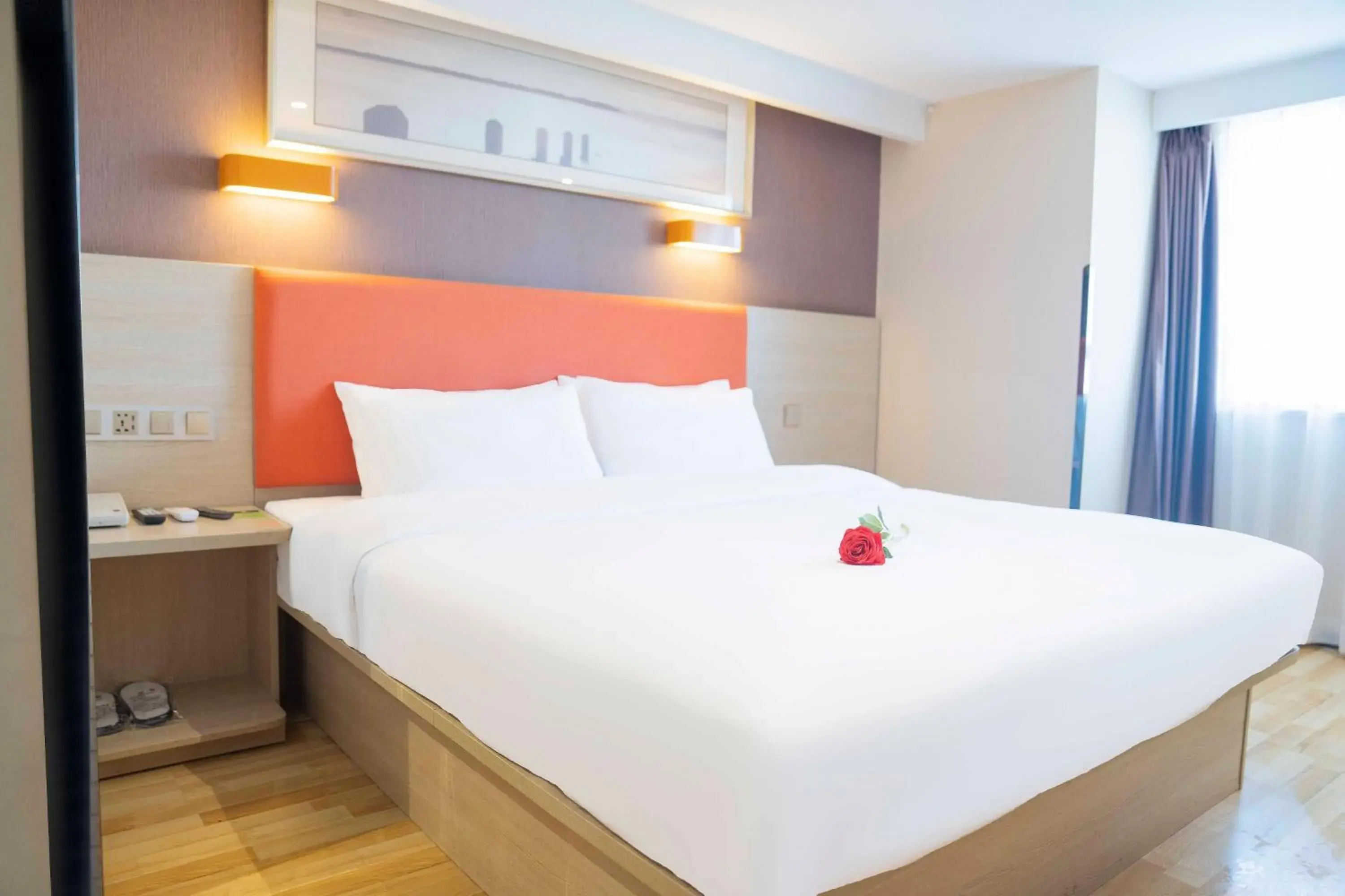 Deluxe Queen Room in 7 Days Premium - Kunming South High Speed Railway Station University Town Metro Station Deluxe Queen Room in 7 Days Premium - Kunming South High Speed Railway Station University Town Metro Station