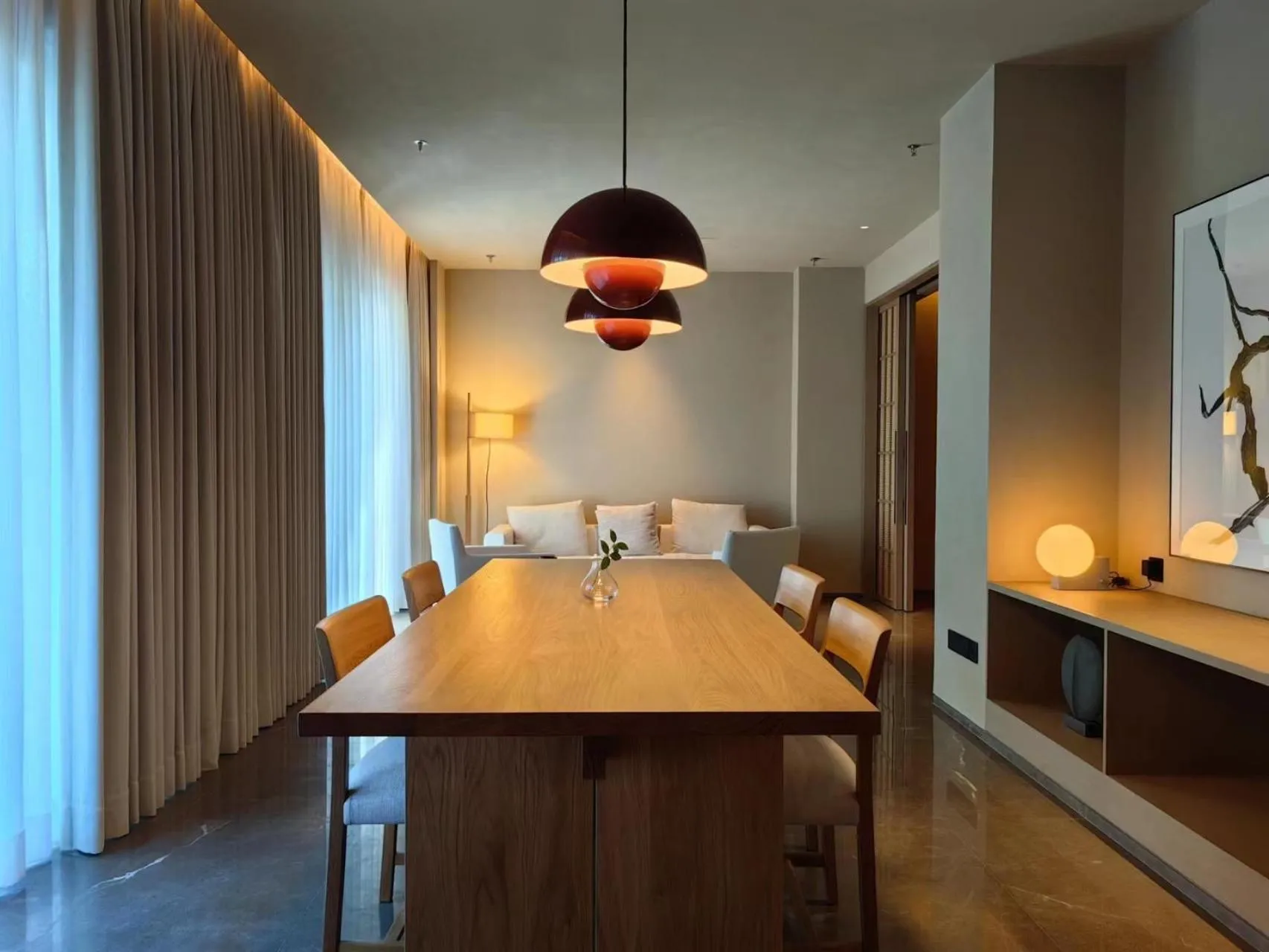 Living room in Jiangnan House Chaozhou