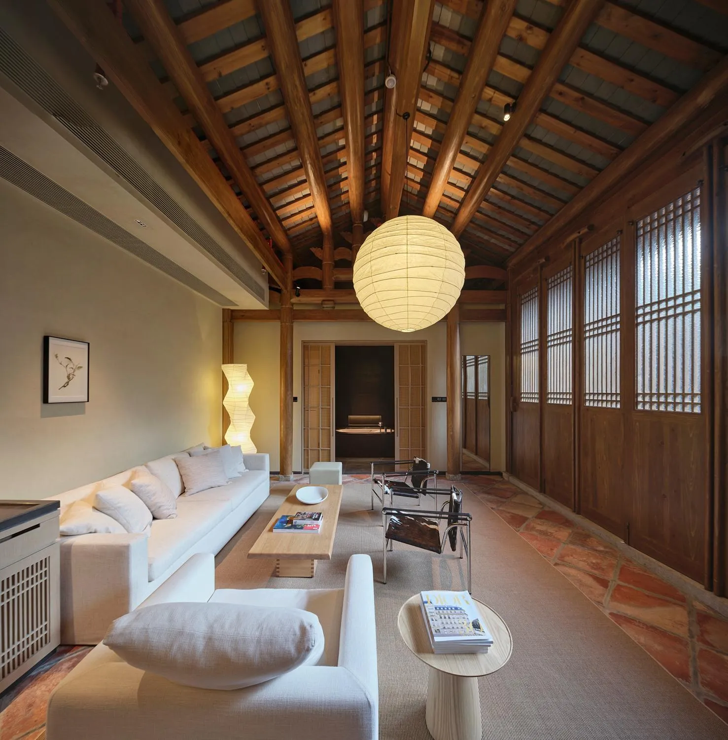 Living room in Jiangnan House Chaozhou
