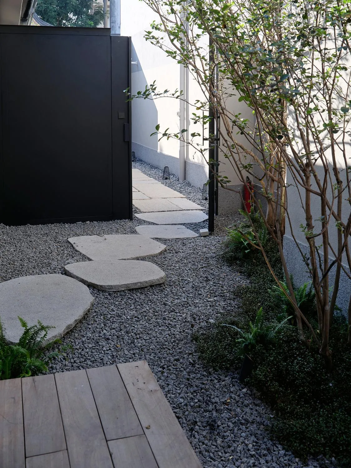 Inner courtyard view in Jiangnan House Chaozhou
