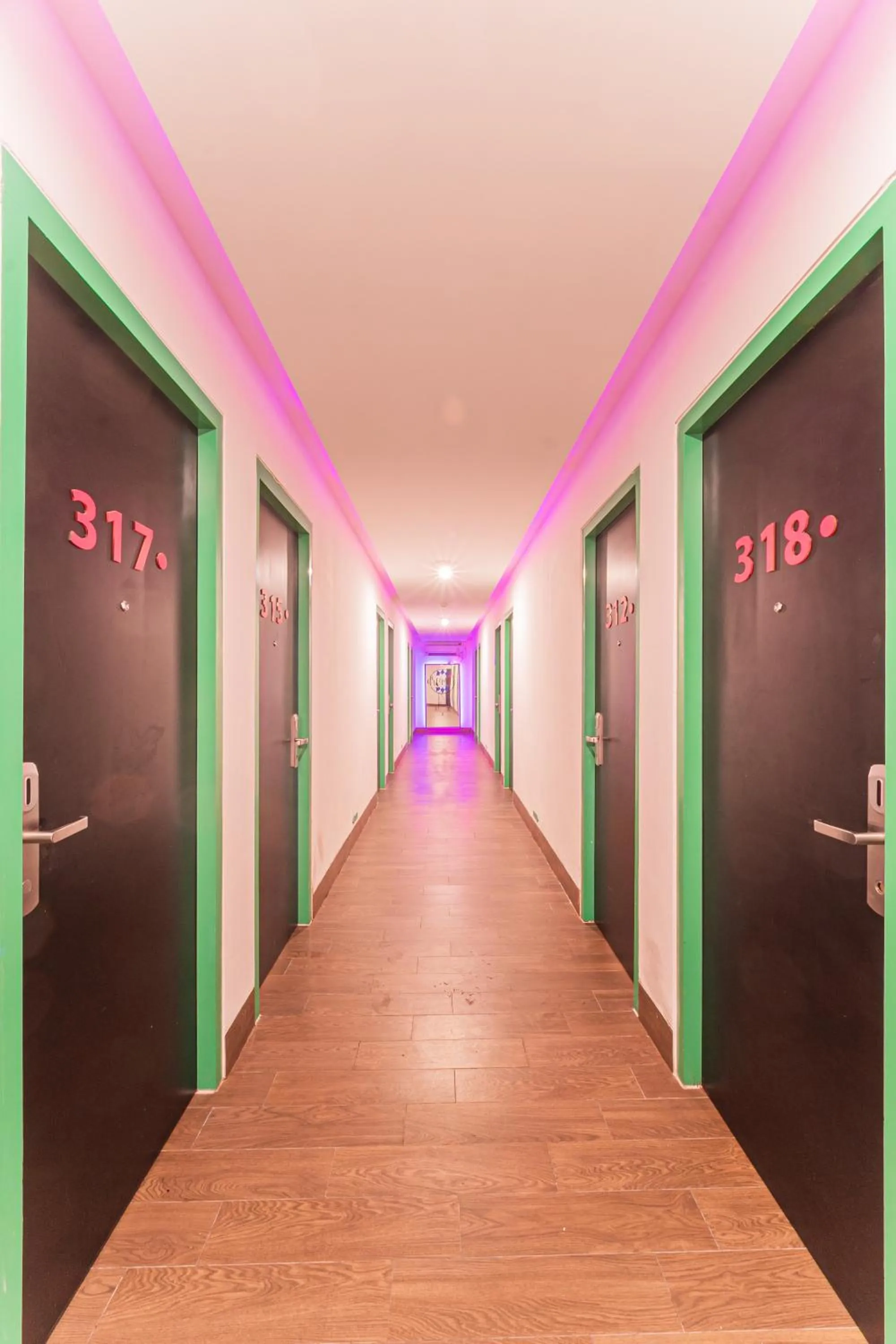 Floor plan in J Icon Hip Hotel