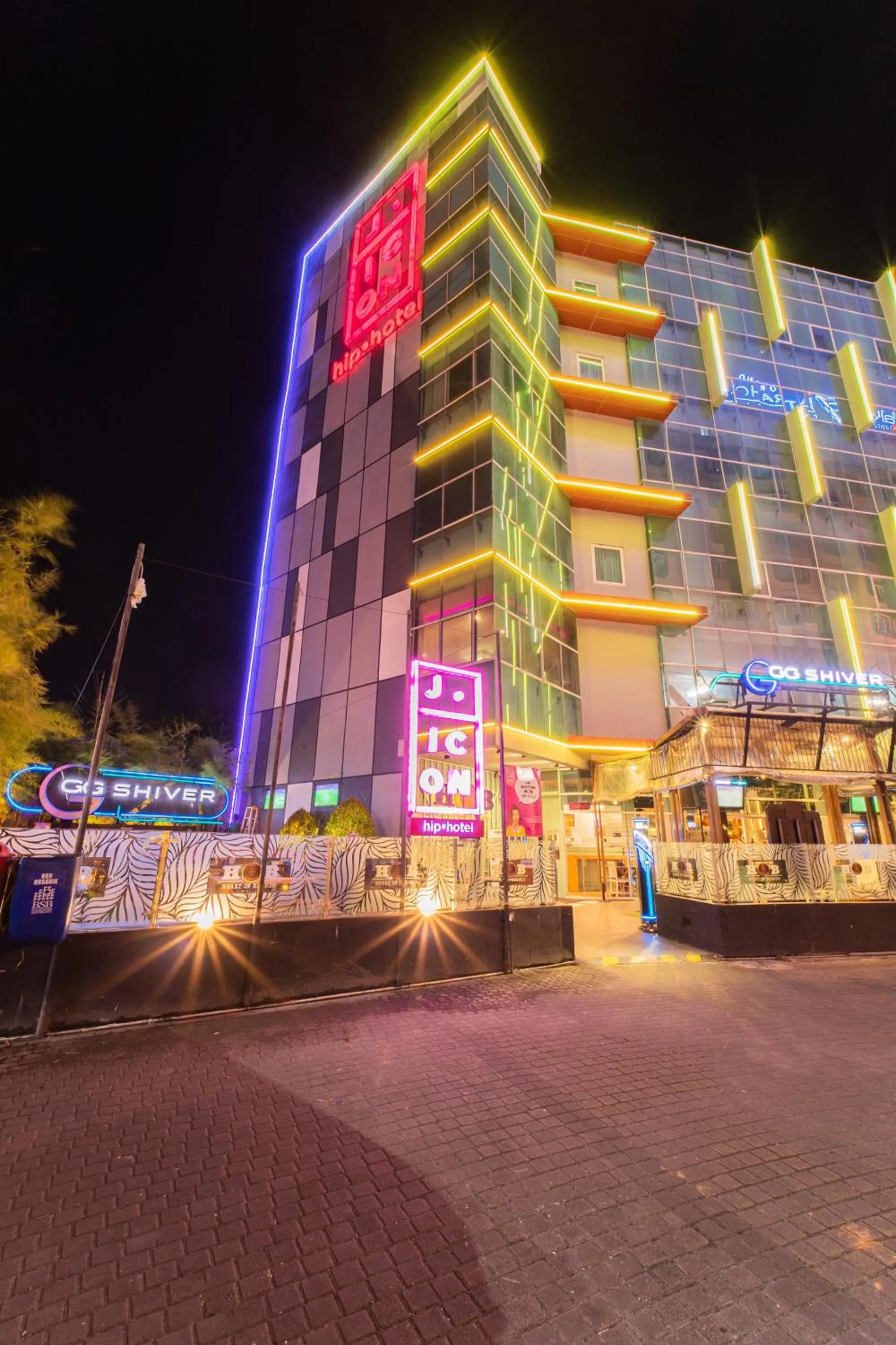 Street view in J Icon Hip Hotel