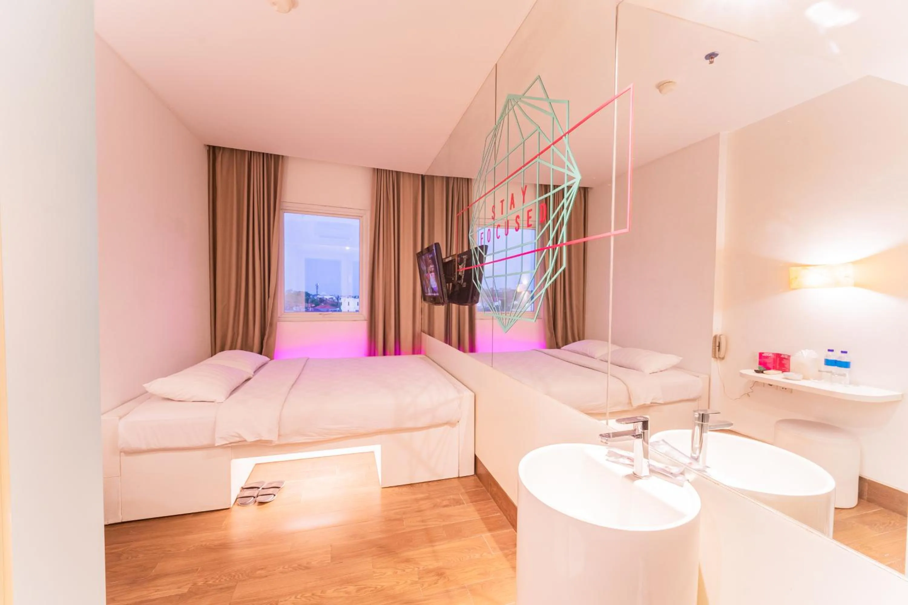 Photo of the whole room, Bed in J Icon Hip Hotel