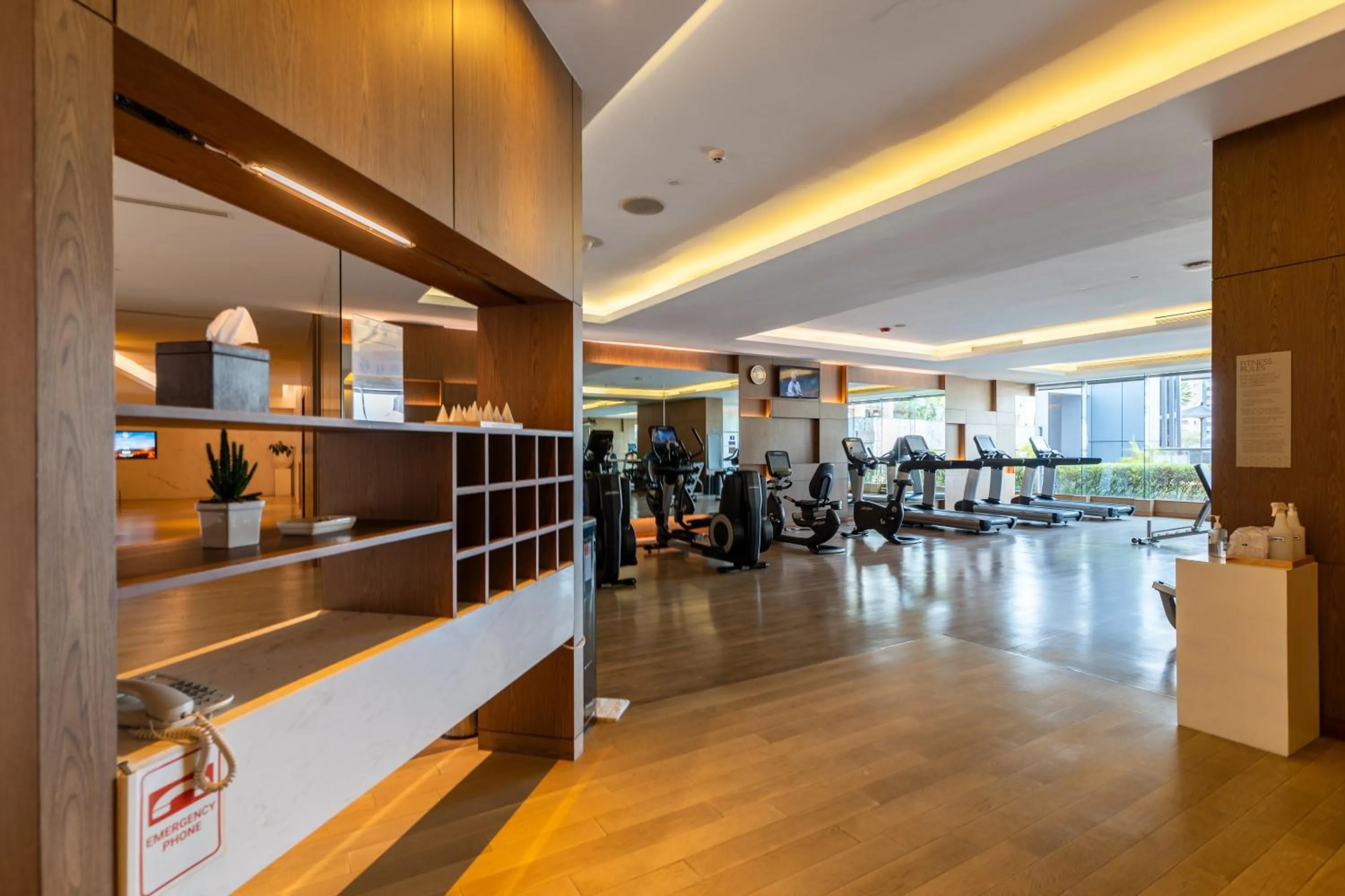 Fitness centre/facilities in Radisson Blu Plaza Bangkok