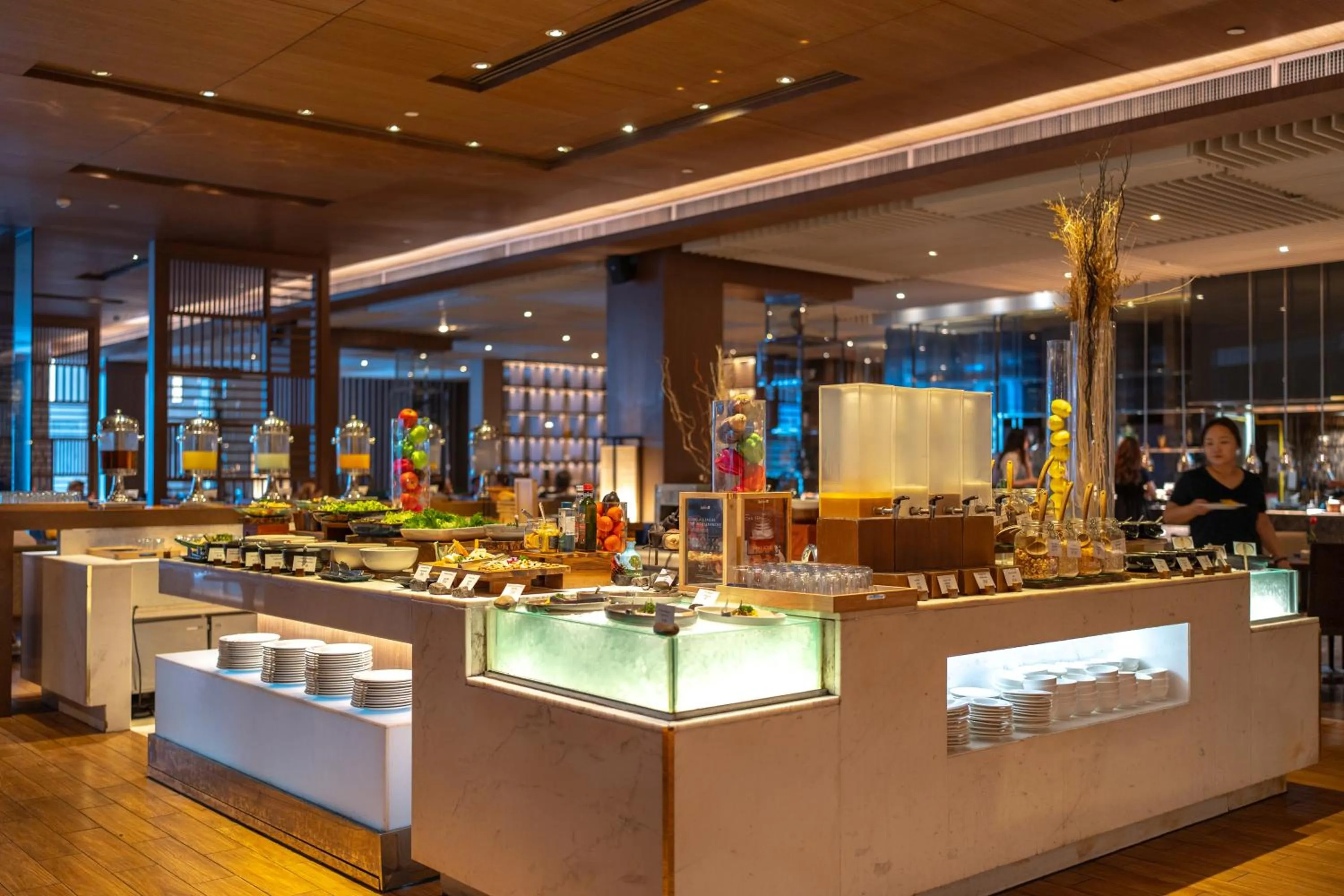 Breakfast in Radisson Blu Plaza Bangkok