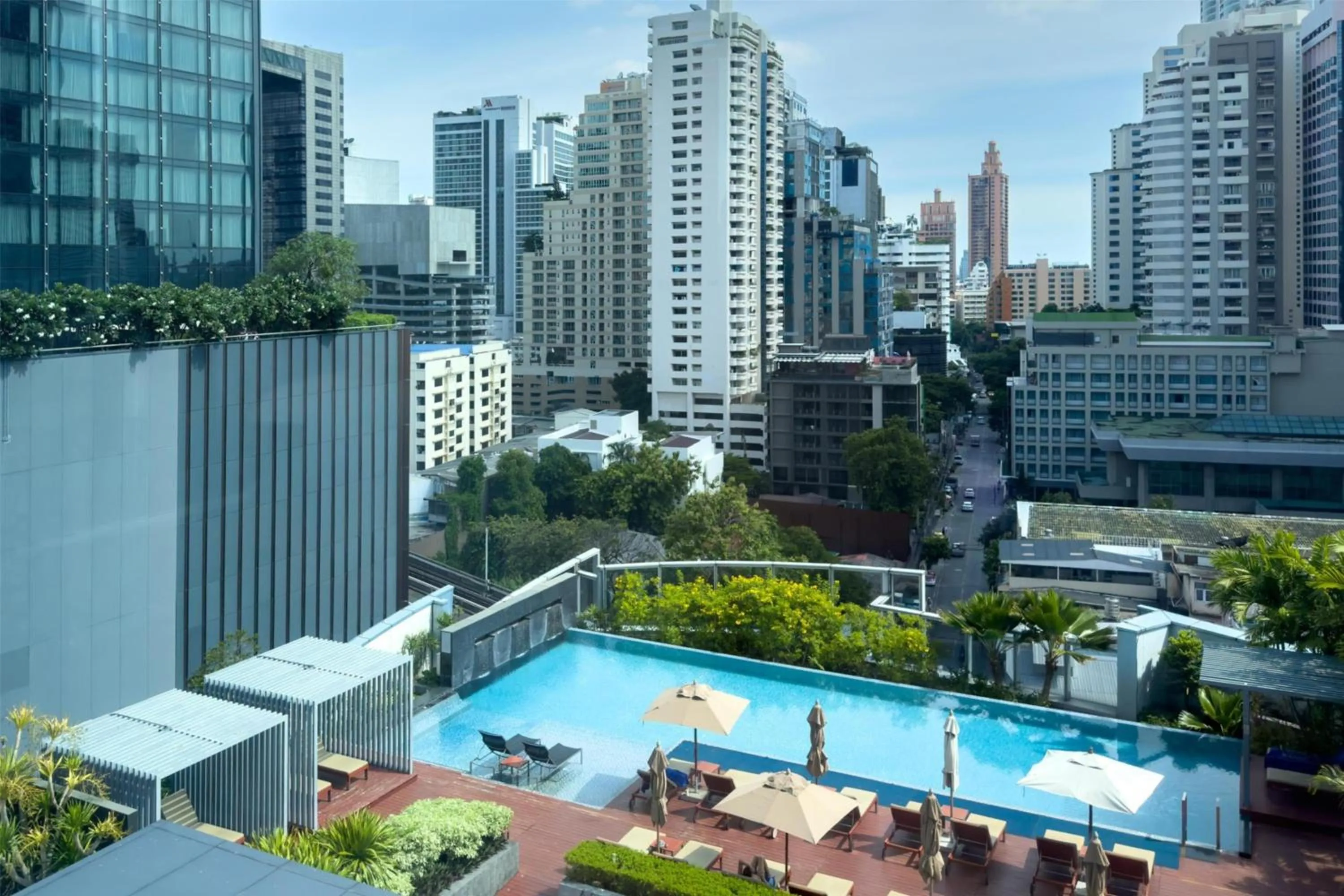 View (from property/room) in Radisson Blu Plaza Bangkok