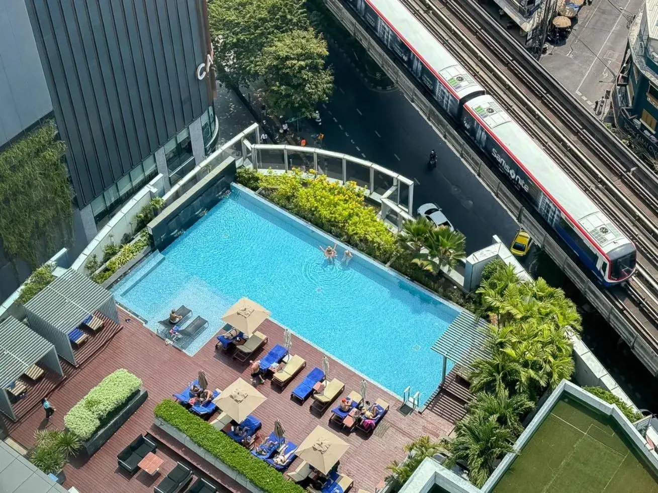 View (from property/room) in Radisson Blu Plaza Bangkok View (from property/room) in Radisson Blu Plaza Bangkok