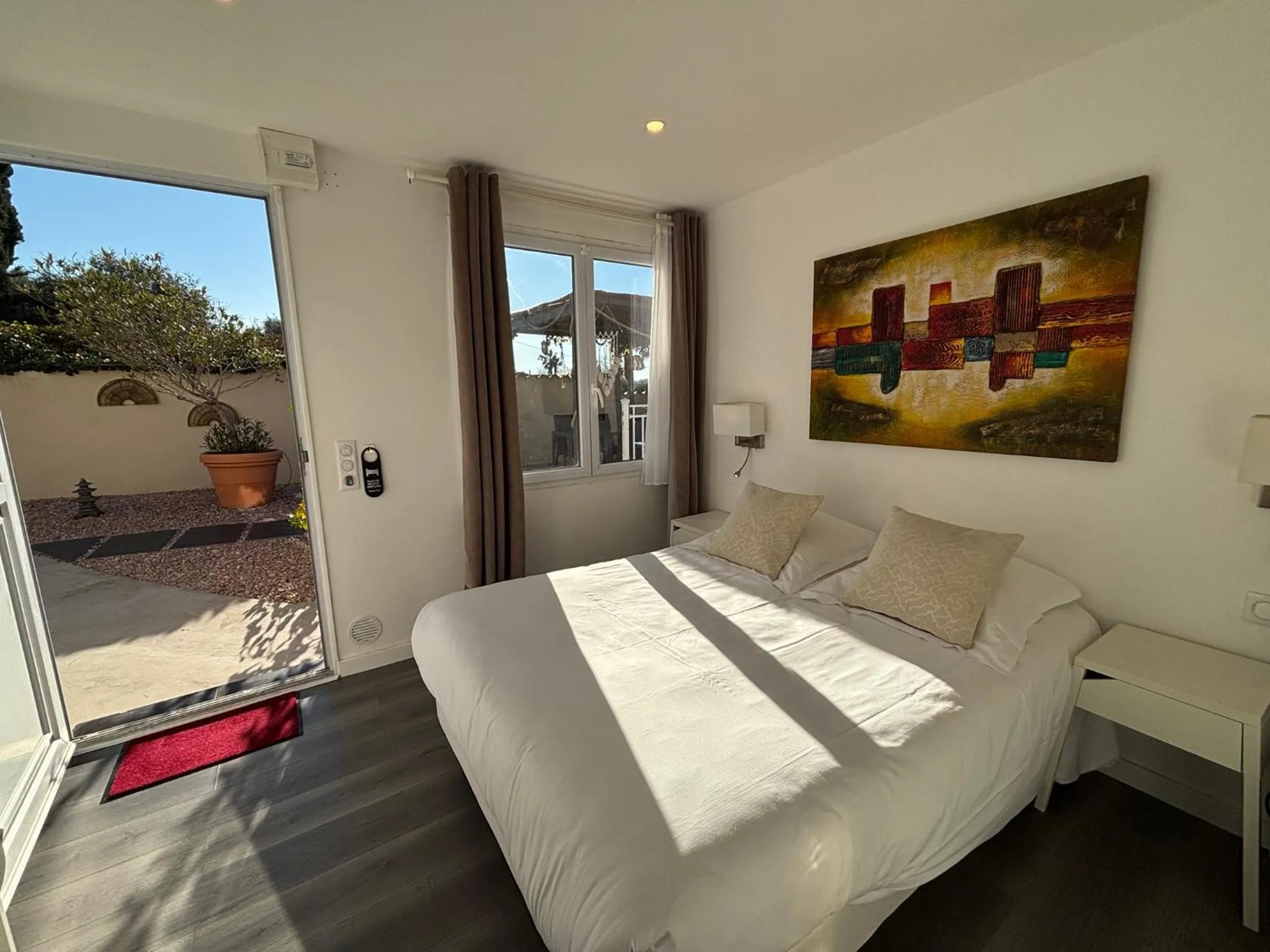 Bed in La Bastide Gourmande