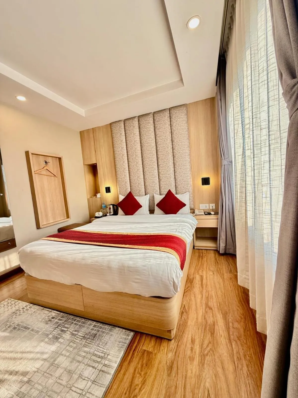 Bed in Hotel Aerocity