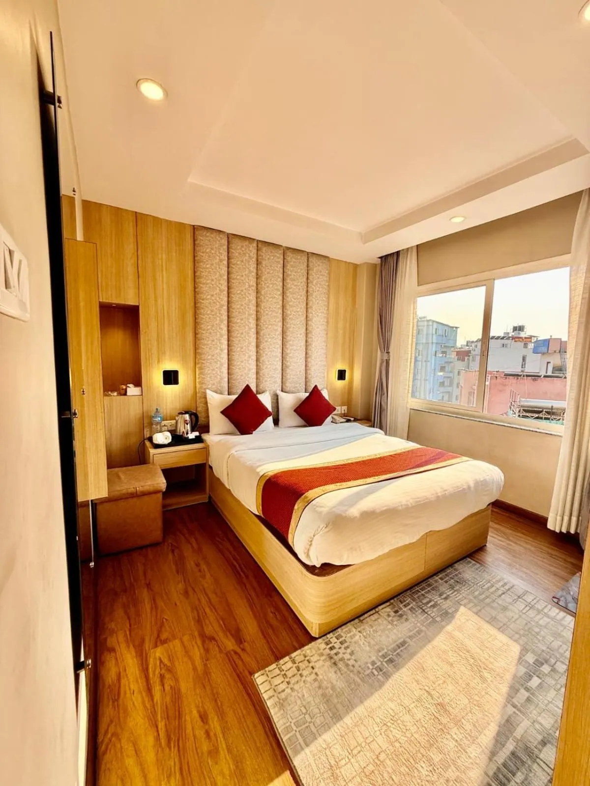 Bed in Hotel Aerocity