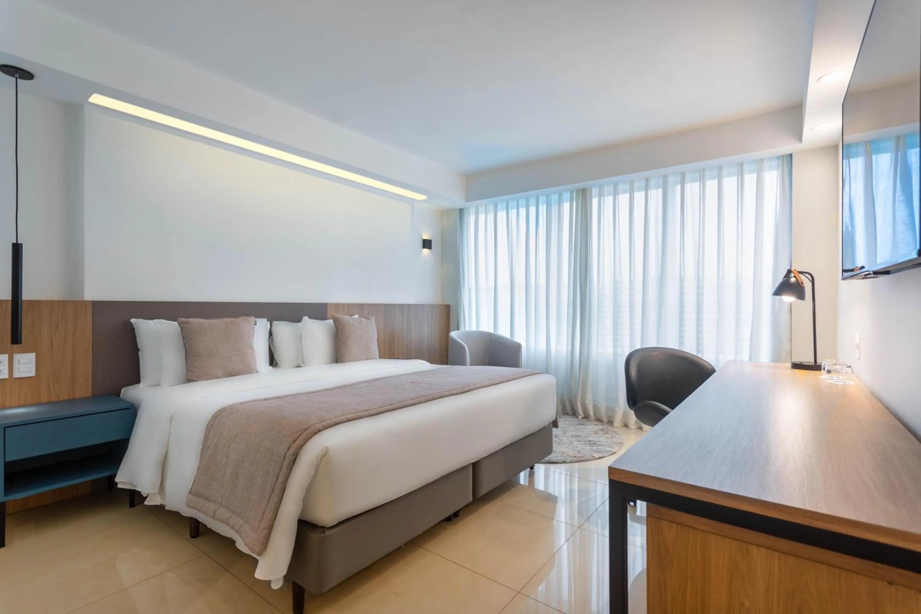 Bedroom, Bed in Tryp by Wyndham Brasília Nações