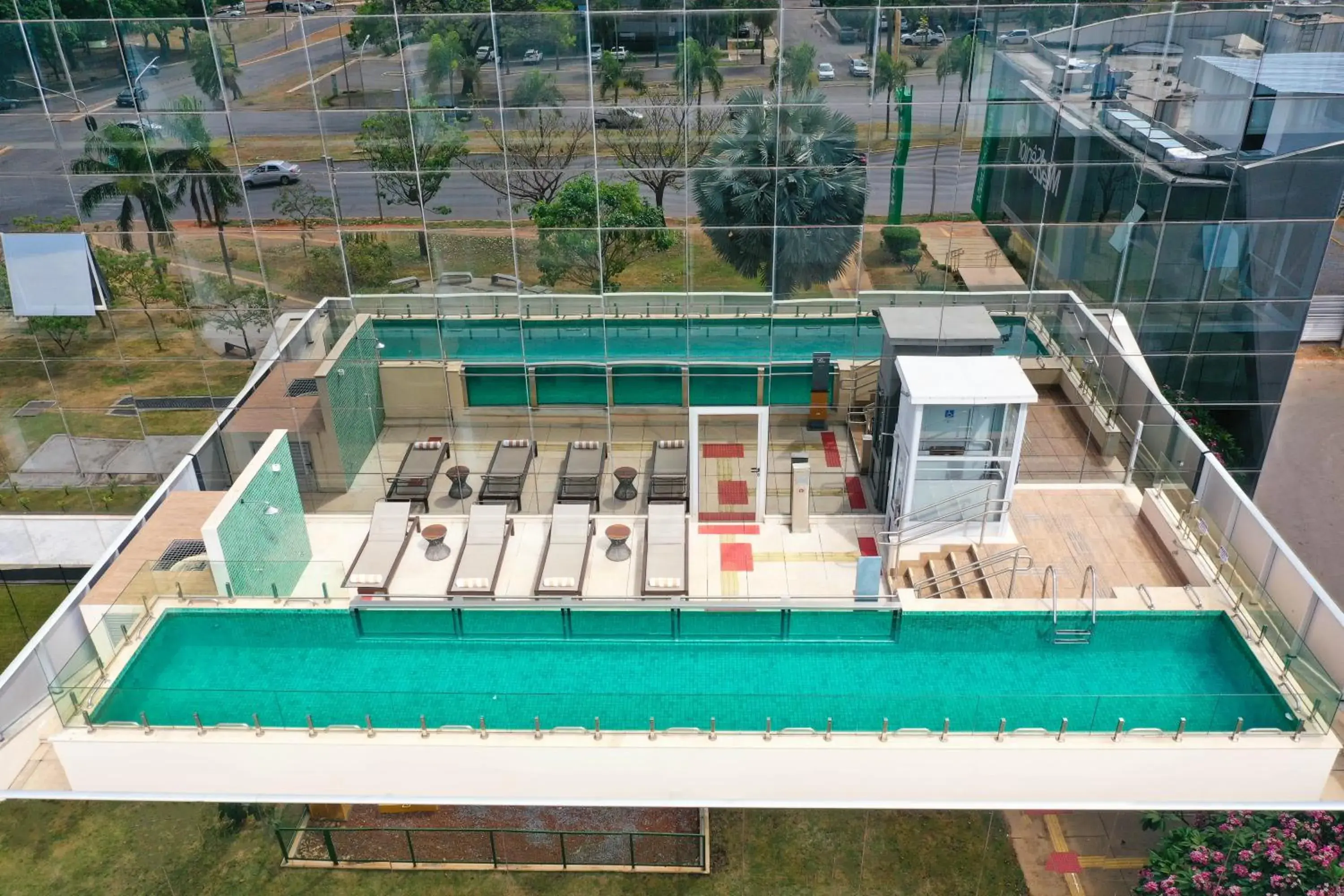 Pool view in Tryp by Wyndham Brasília Nações Pool view in Tryp by Wyndham Brasília Nações